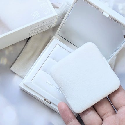 ノートレースシースルーセッティングパウダー/FUNNY ELVES方里/プレストパウダーを使ったクチコミ(4枚目)