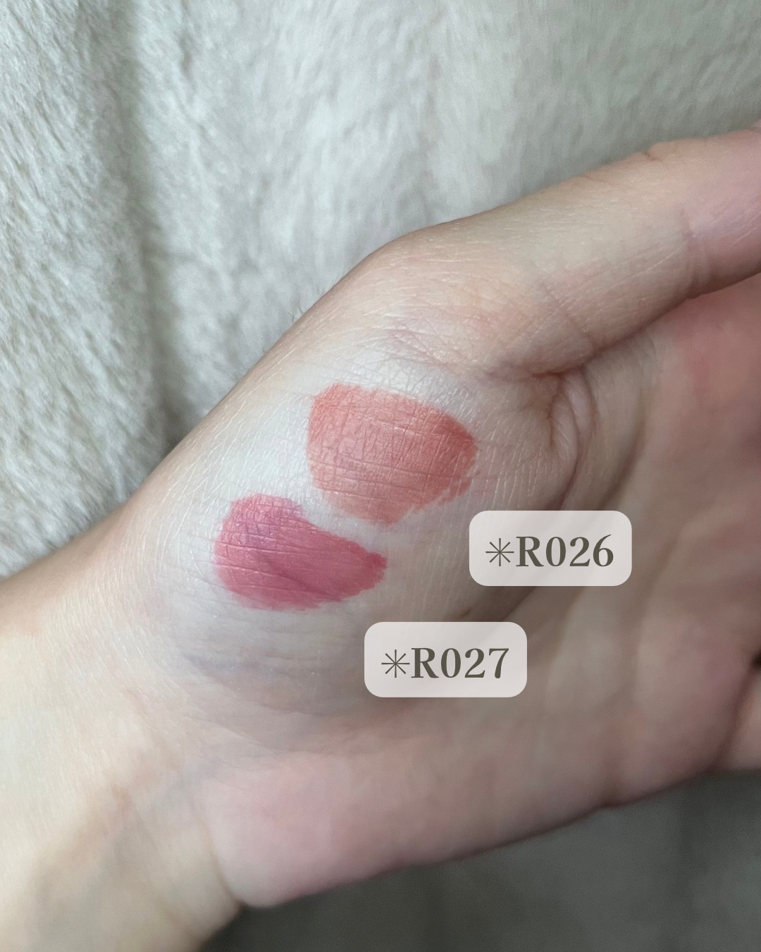 ロウグロウジェルティント R026 ローズプレッソ/hince/リップティントを使ったクチコミ（3枚目）