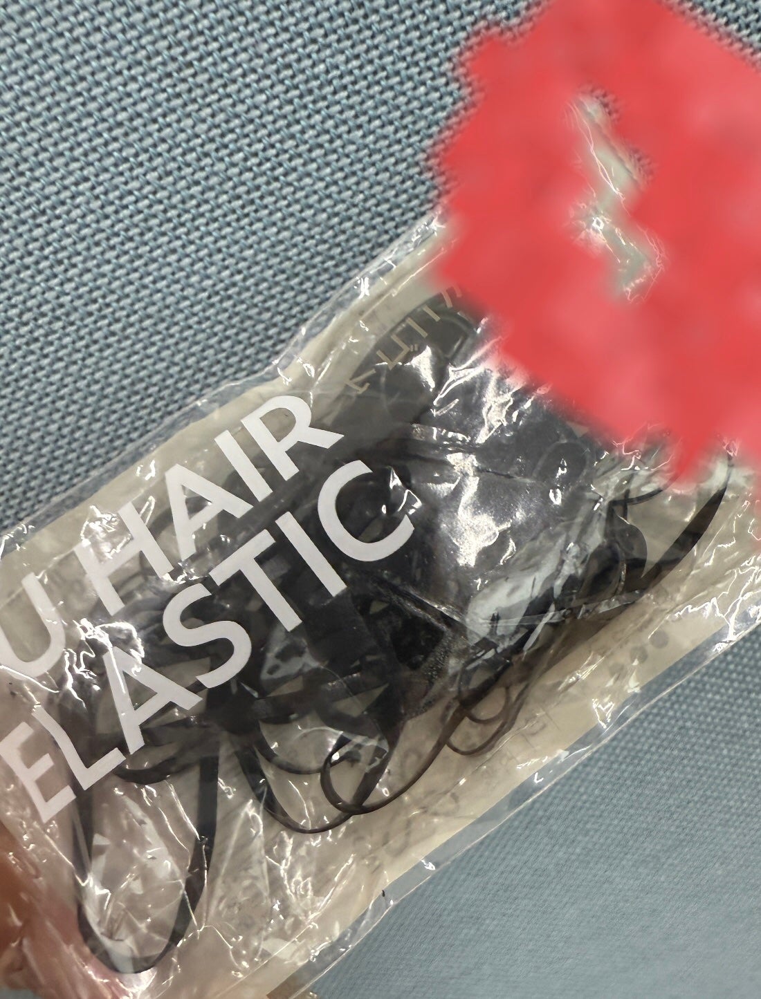 からまないゴム S ブラック/DAISO/ヘアアクセサリーを使ったクチコミ(1枚目)