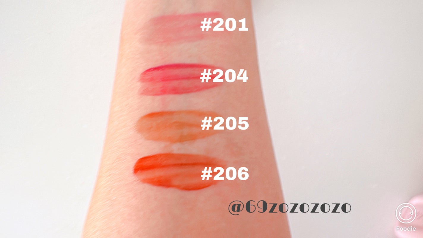 デュー ドロップ ティント/Coralhaze/リップティントを使ったクチコミ(3枚目)