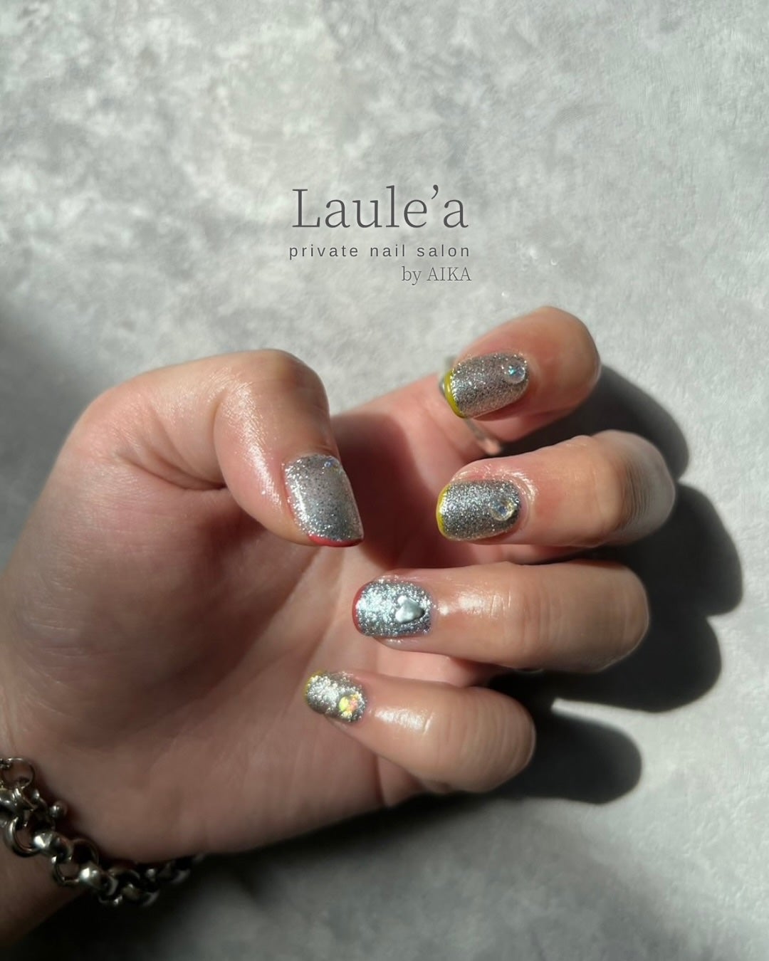 サンセットシリーズ/mon petit lapin/ジェルネイルを使ったクチコミ(2枚目)