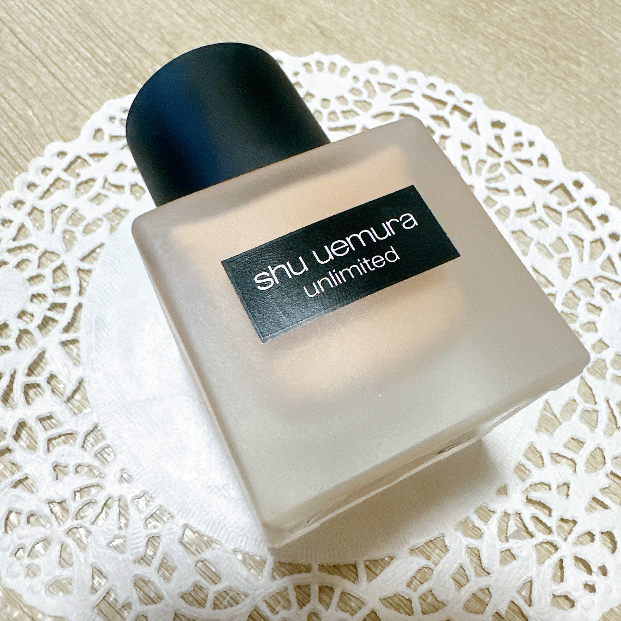 アンリミテッド ラスティング フルイド/shu uemura/リキッドファンデーションを使ったクチコミ（2枚目）