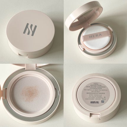 リフレクション スキン グロウ クッション ファンデーション/HERA/クッションファンデーションを使ったクチコミ(2枚目)