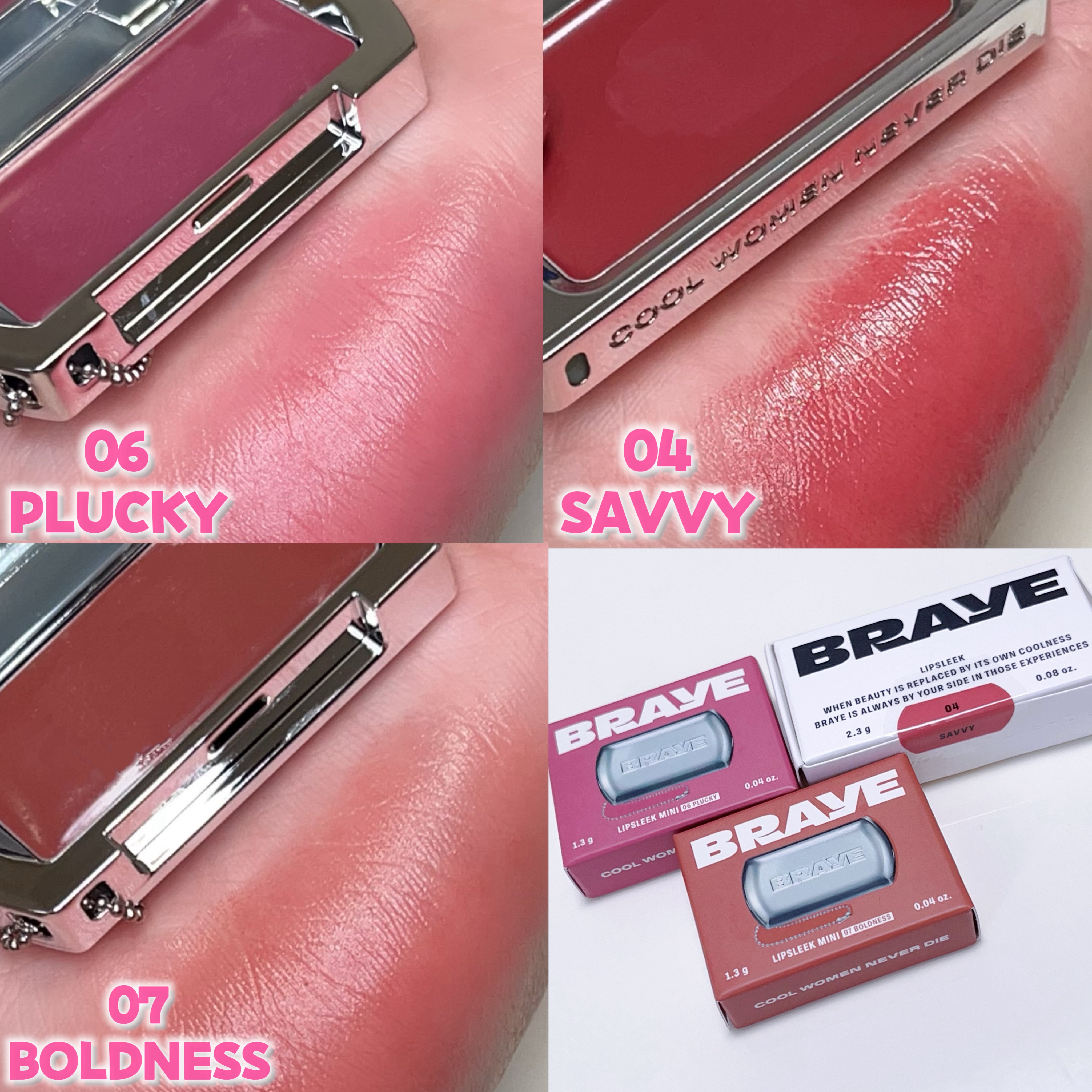 BRAYE LIPSLEEK/BRAYE/口紅を使ったクチコミ（2枚目）