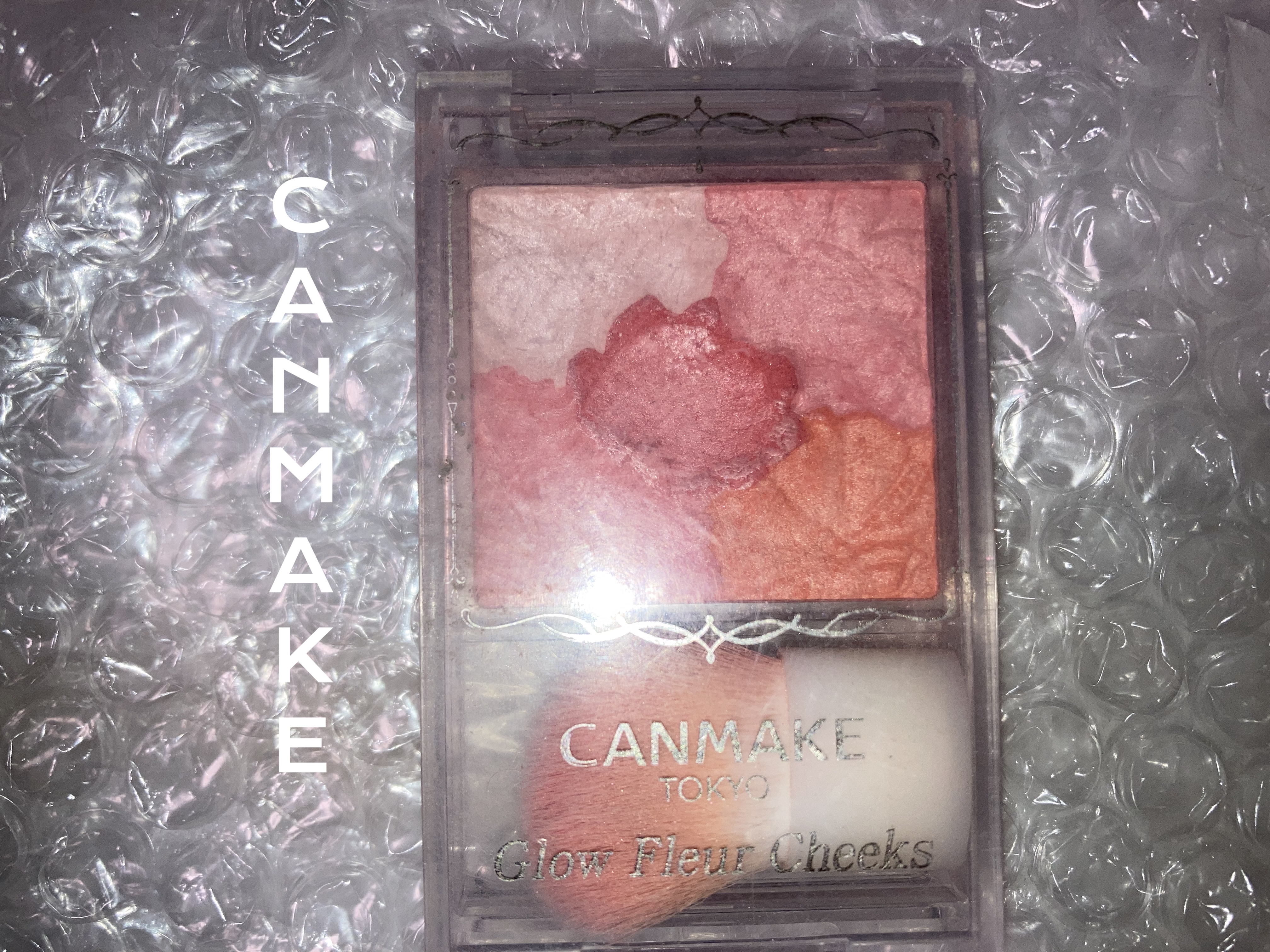 グロウフルールチークス/キャンメイク/パウダーチークを使ったクチコミ（1枚目）