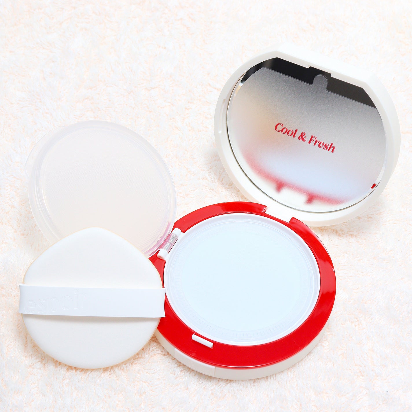 ビーベルベット セバムカットクッション/espoir/プレストパウダーを使ったクチコミ(4枚目)