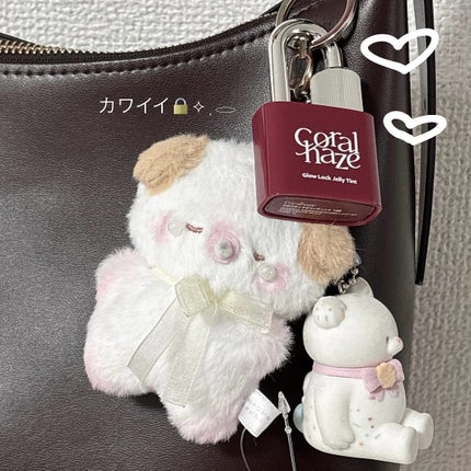 グロウロックゼリーティント/Coralhaze/リップティントを使ったクチコミ(2枚目)