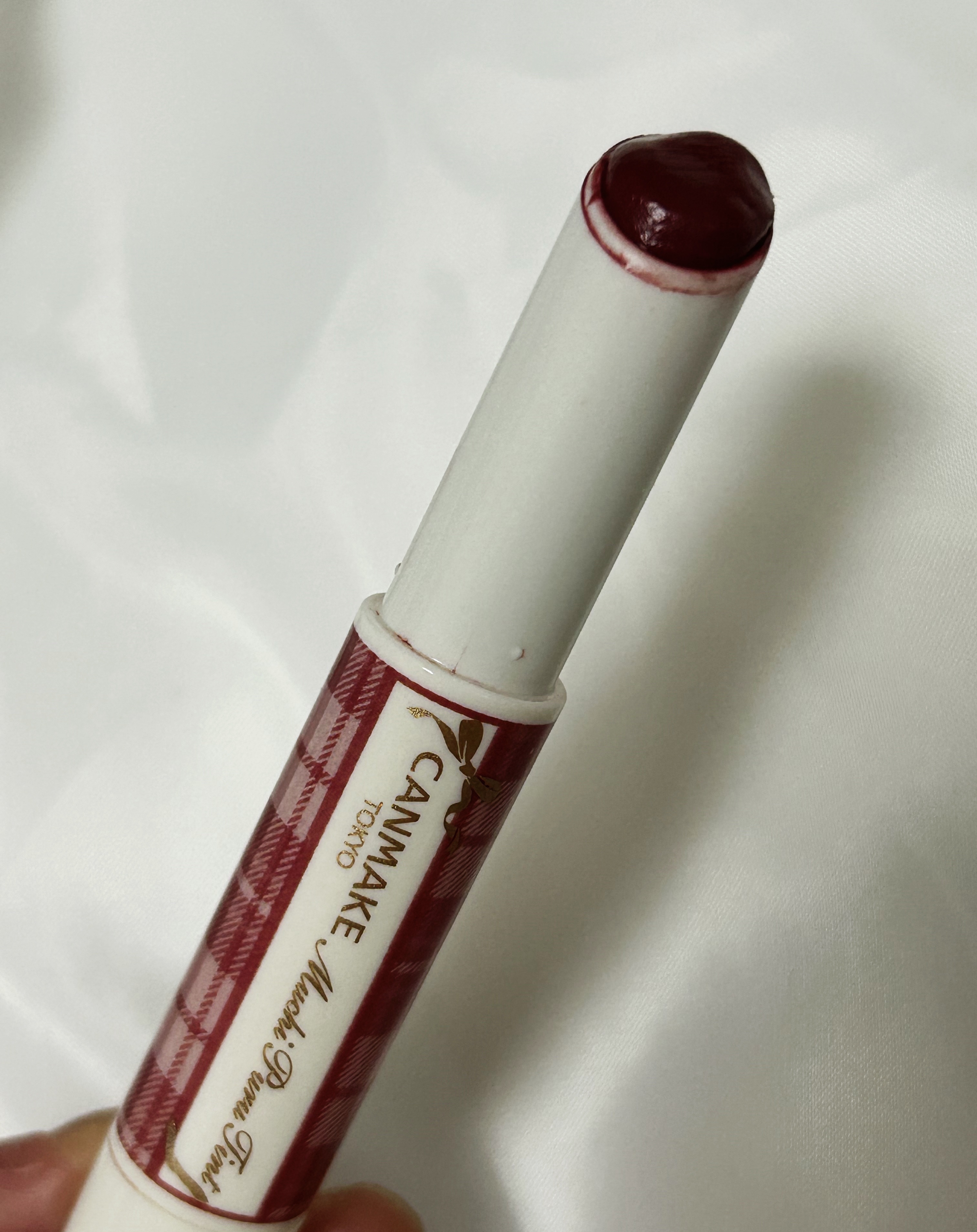 むちぷるティント 05 フィグピューレ/キャンメイク/リップティントを使ったクチコミ（2枚目）