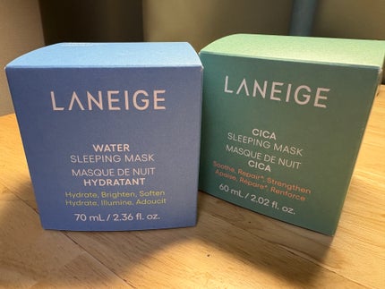 シカスリーピングマスク N/LANEIGE/フェイスクリームを使ったクチコミ(3枚目)