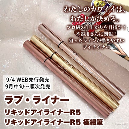 リキッドアイライナーR4/ラブ・ライナー/リキッドアイライナーを使ったクチコミ(2枚目)