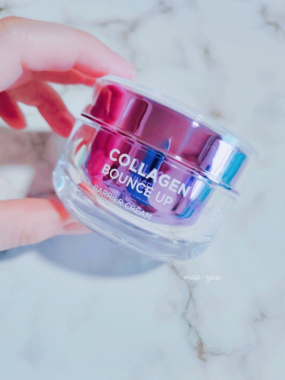 コラーゲンバウンスアップバリアクリーム/SNP/フェイスクリームを使ったクチコミ(1枚目)