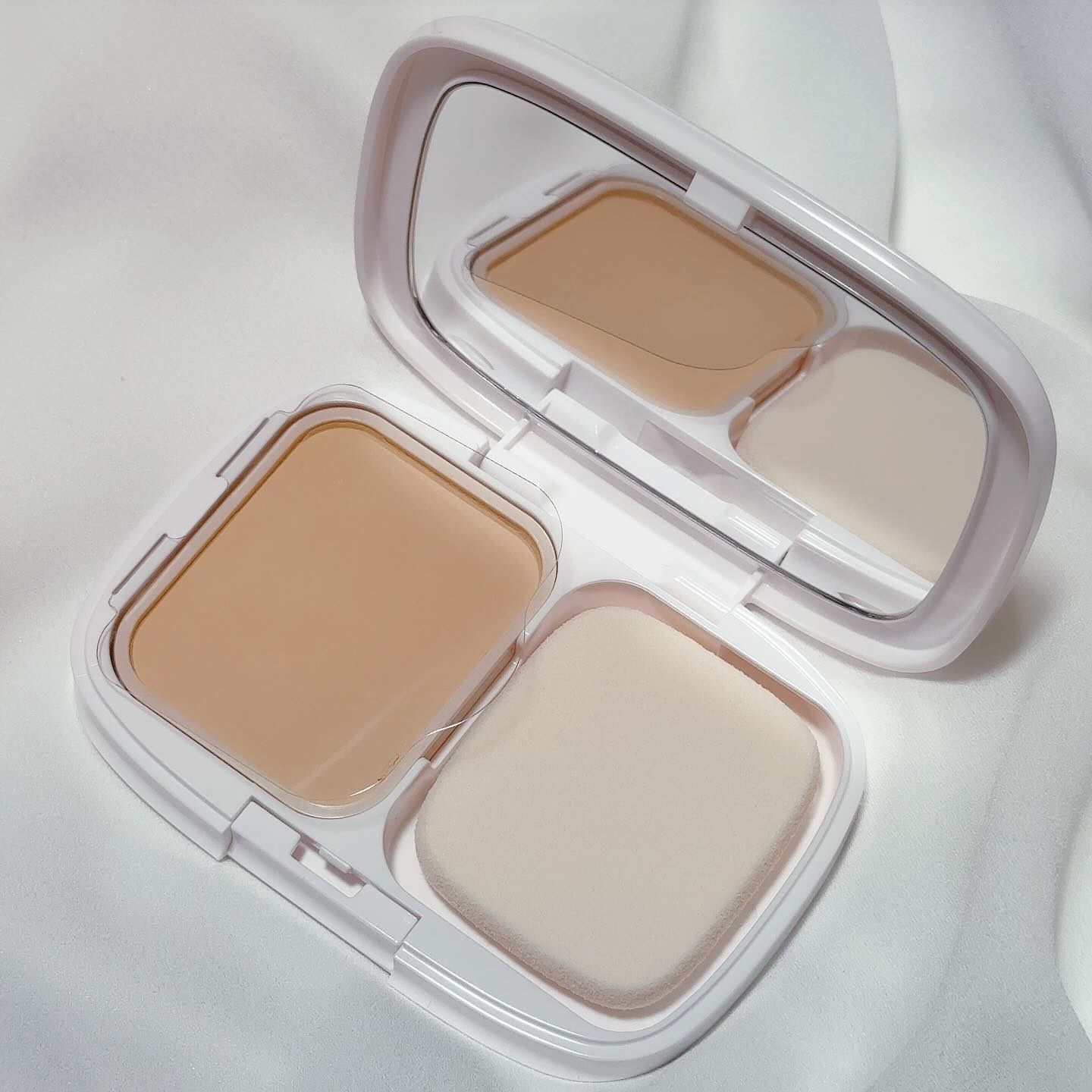 パウダーファンデーション/media luxe/パウダーファンデーションを使ったクチコミ（1枚目）