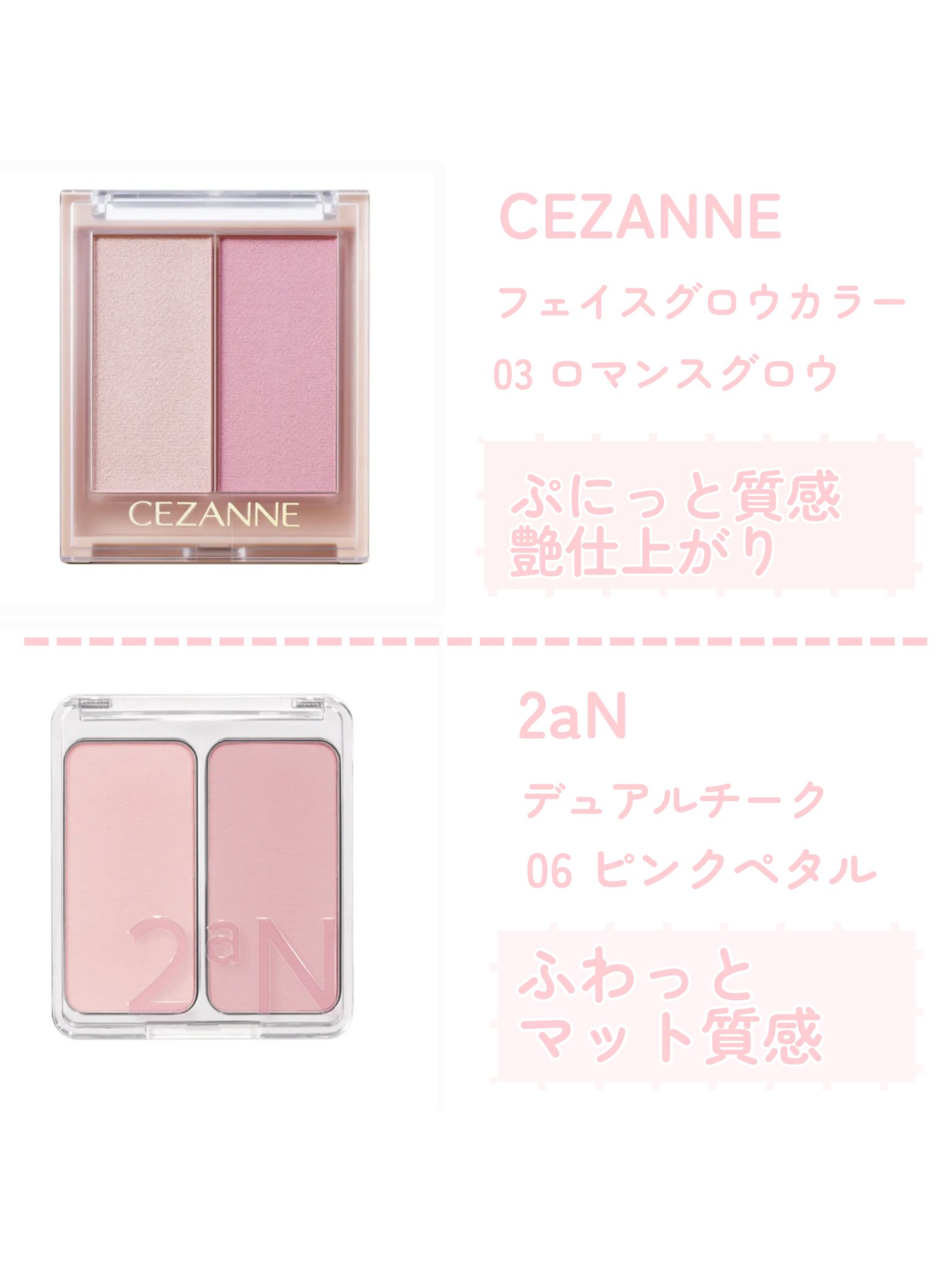 フェイスグロウカラー/CEZANNE/クリームハイライトを使ったクチコミ（2枚目）