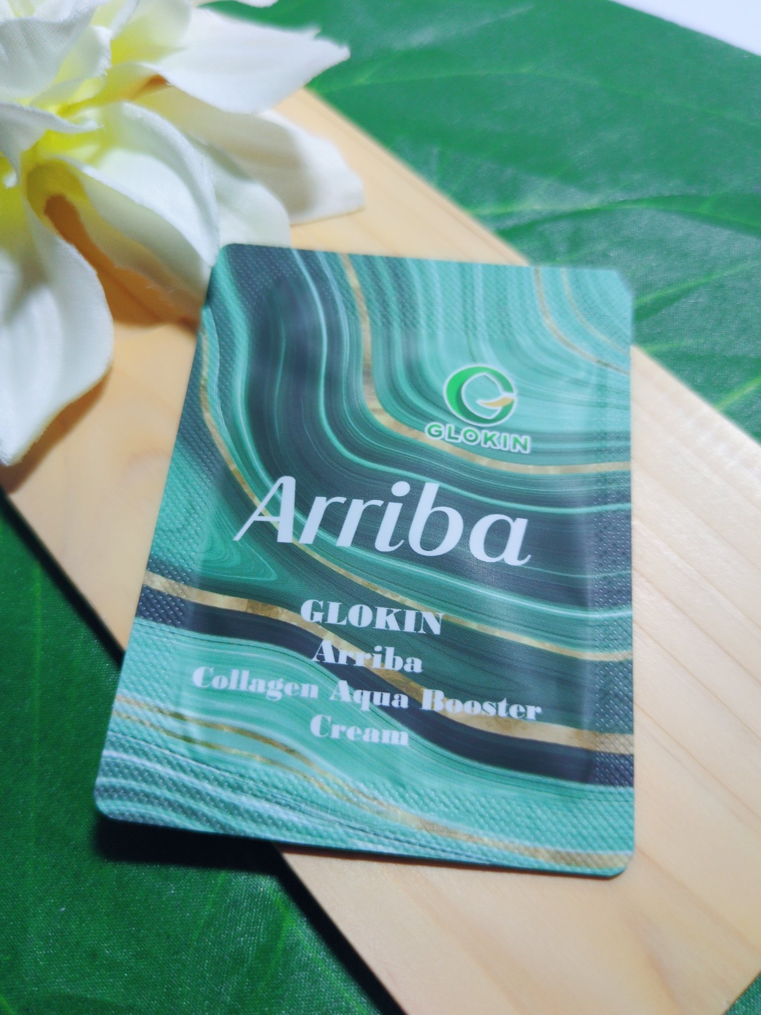 Arriba コラーゲンアクア ブースタークリーム/Glokin Japan/フェイスクリームを使ったクチコミ（1枚目）