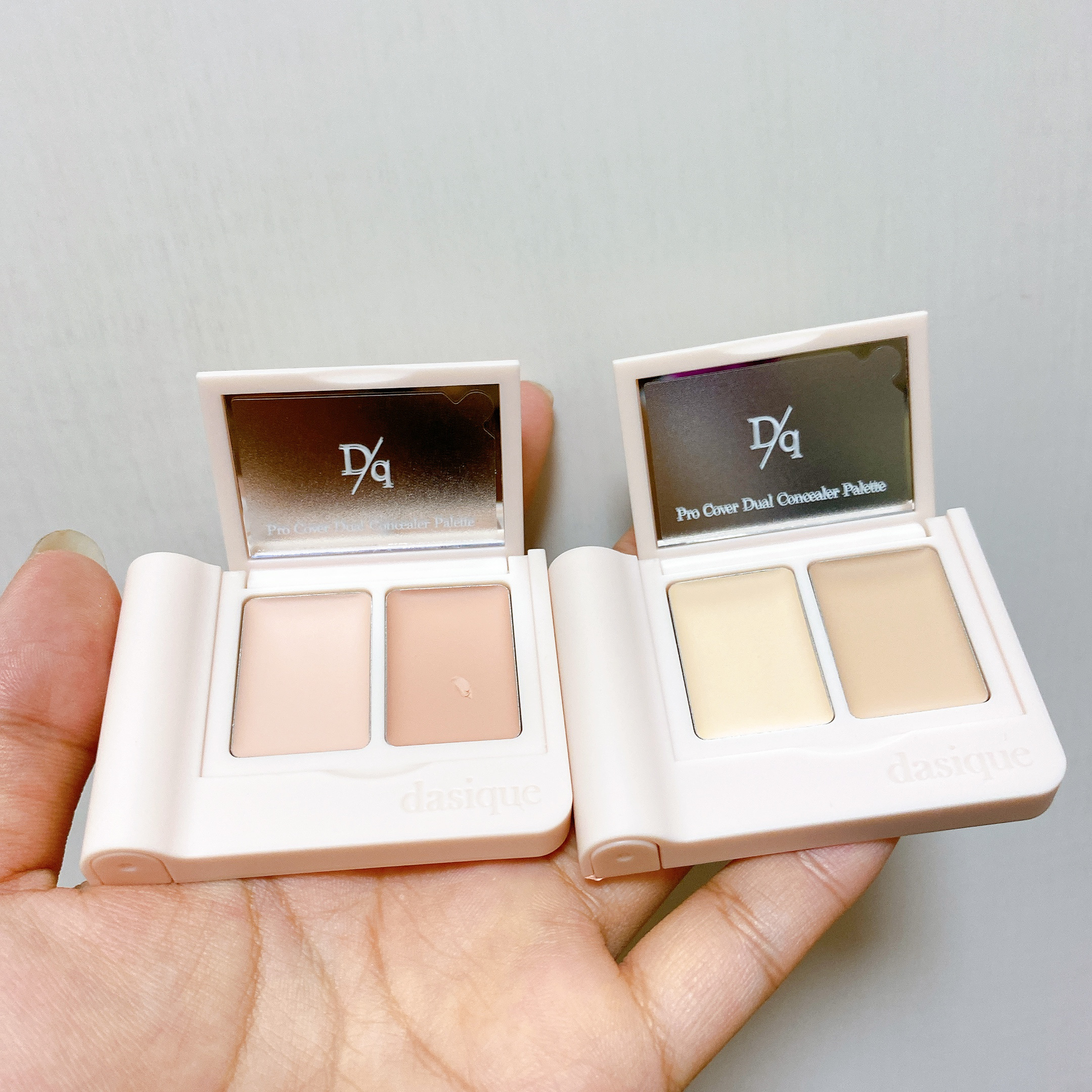 プロカバーデュアルコンシーラーパレット/dasique/パレットコンシーラーを使ったクチコミ（1枚目）