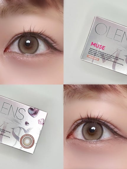 MUSE 1month/OLENS/1ヶ月(1MONTH)カラコンを使ったクチコミ(2枚目)