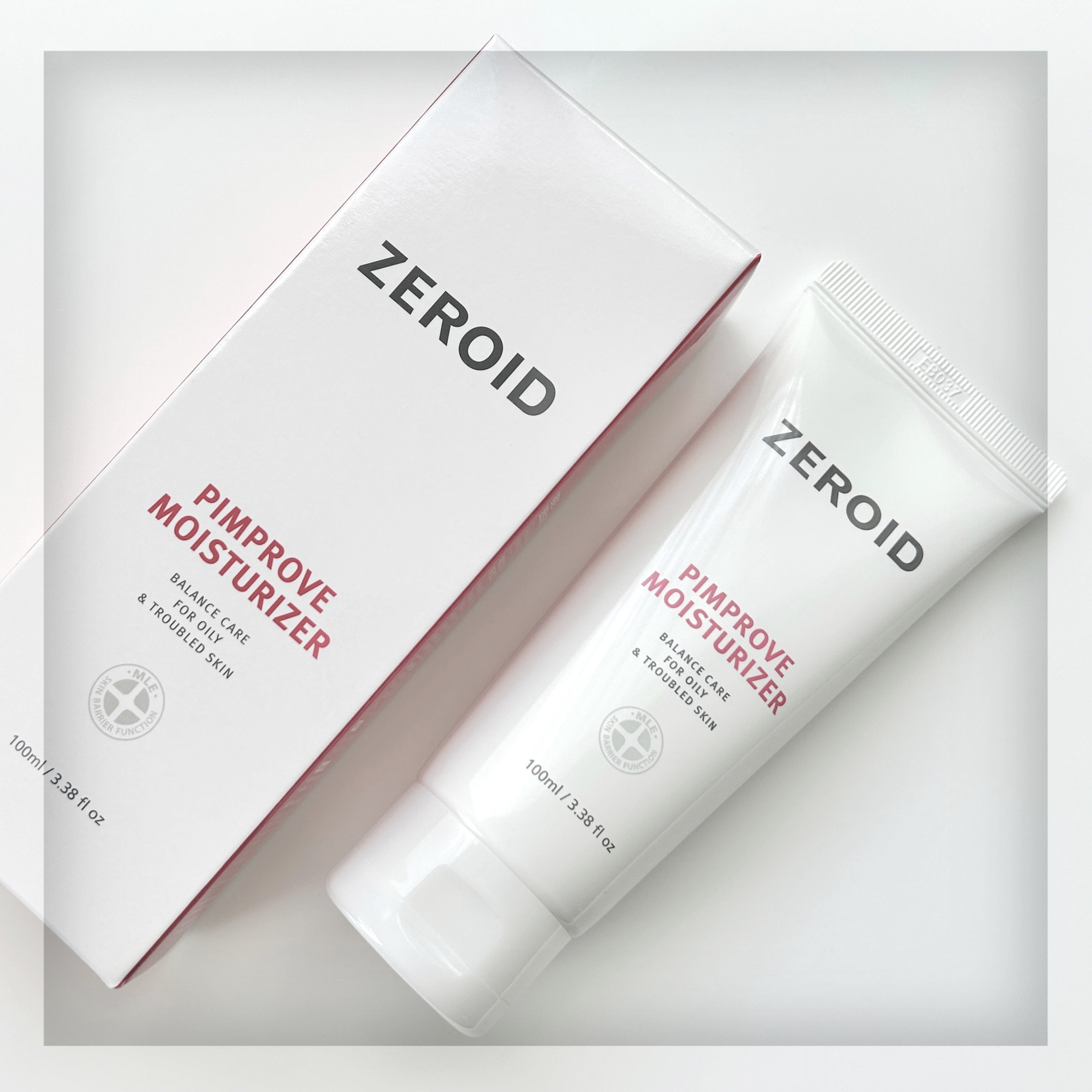 ピンプローブモイスチャーライザー/ZEROID/フェイスクリームを使ったクチコミ（1枚目）