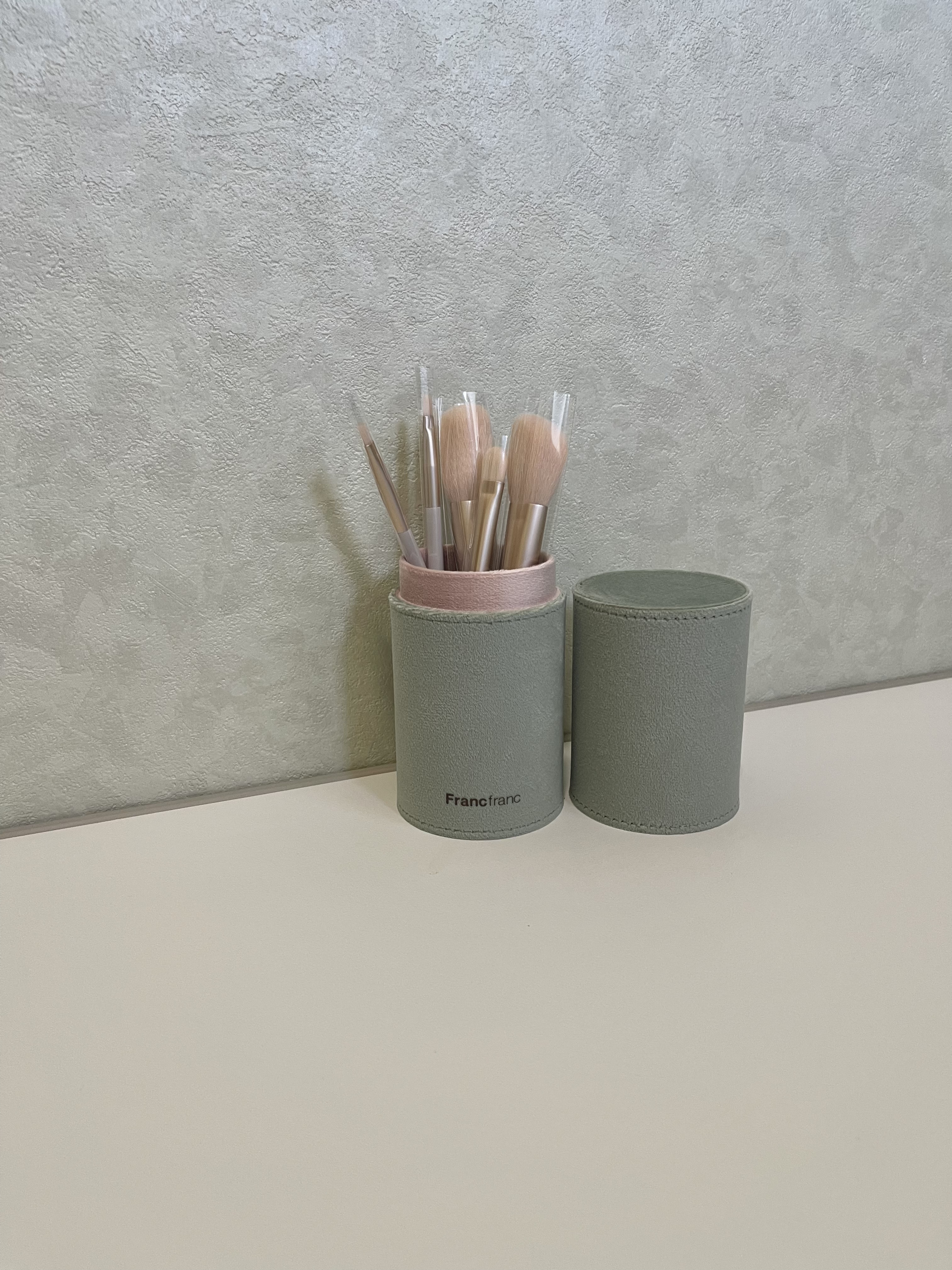 バイカラーメイクアップブラシセット/フランフラン/その他キットセットを使ったクチコミ（1枚目）