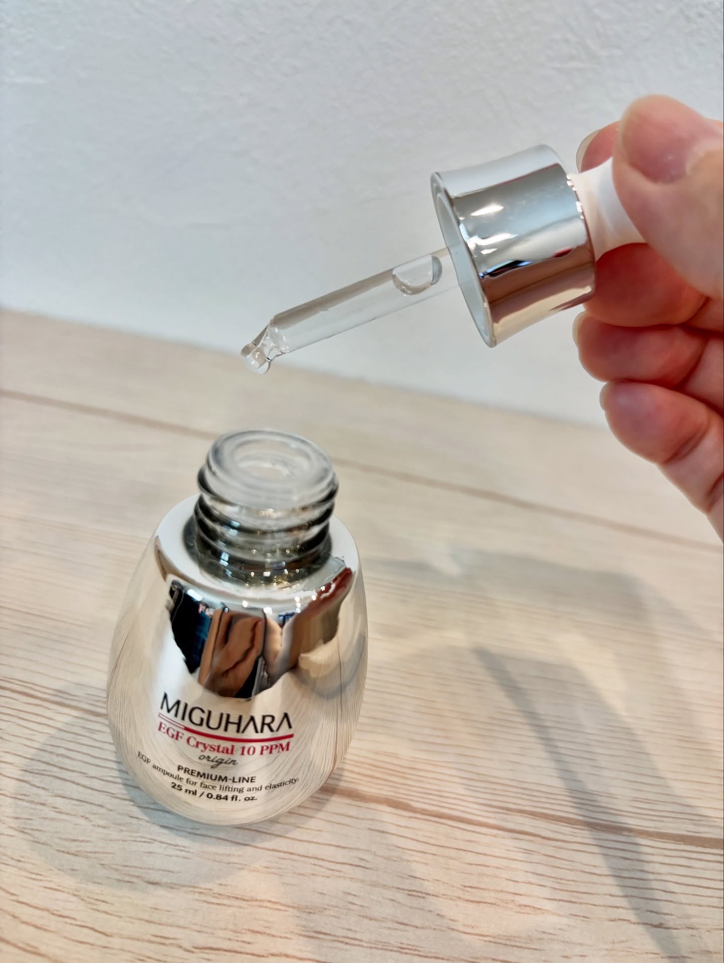 EGF crystal 10ppm Origin/MIGUHARA/美容液を使ったクチコミ（3枚目）