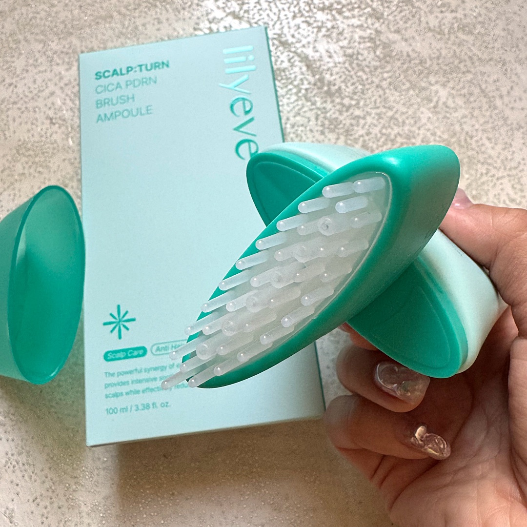 スカルプターンヘアアンプル/リリーイブ/頭皮ローションを使ったクチコミ（2枚目）