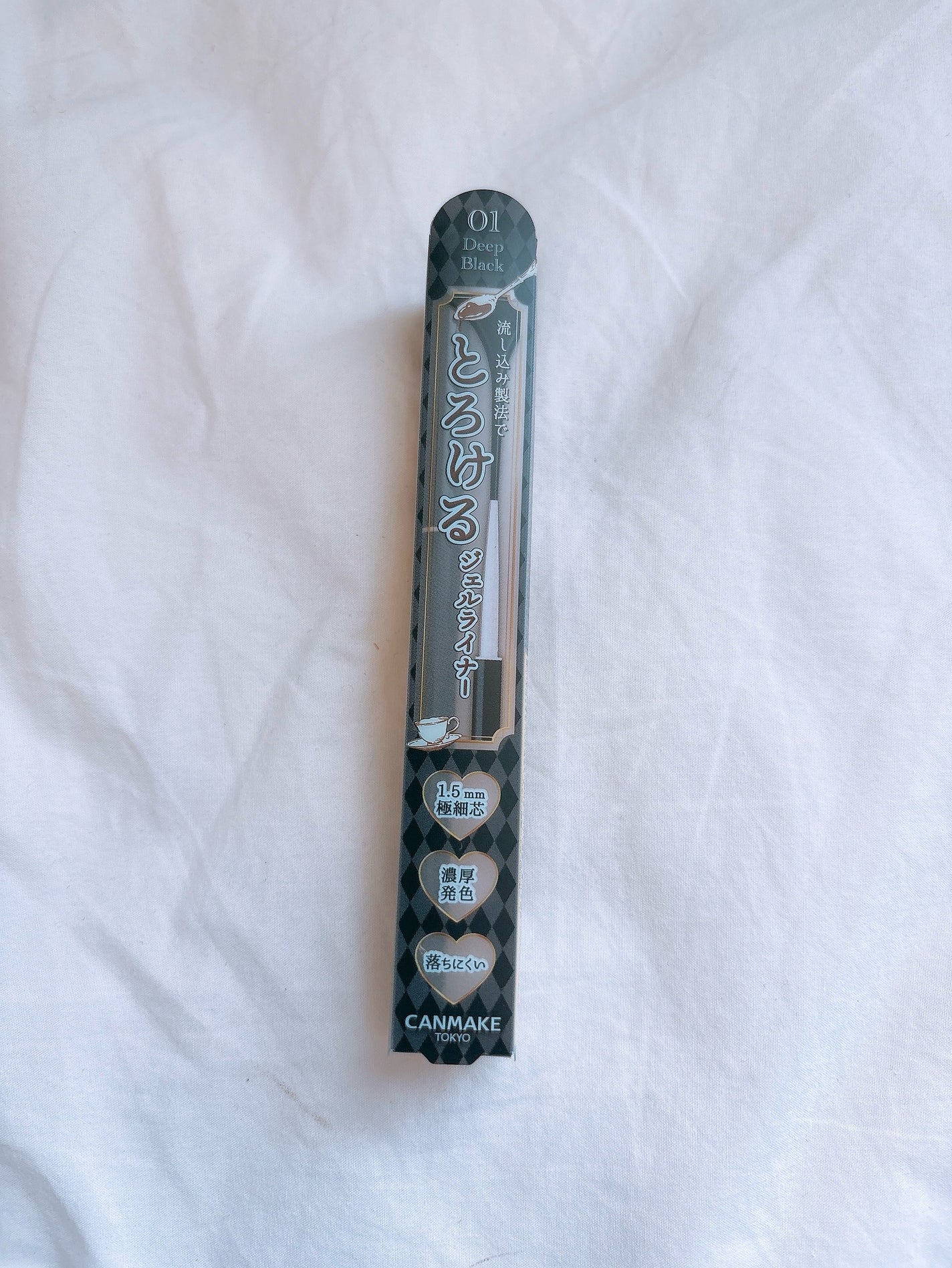 クリーミータッチライナー/キャンメイク/ジェルアイライナーを使ったクチコミ(1枚目)