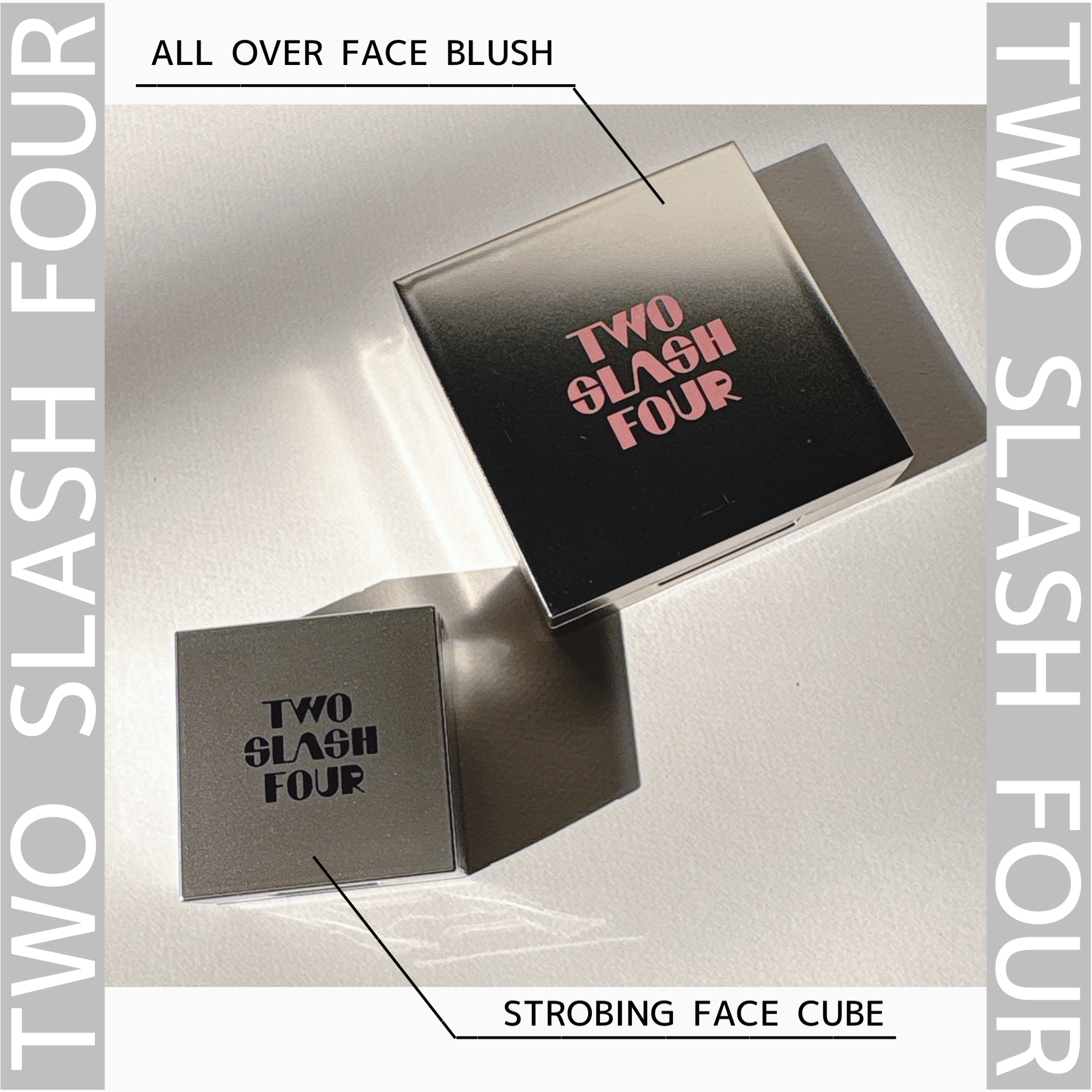 ストロビングフェイスキューブ/TWO SLASH FOUR/ハイライトを使ったクチコミ（1枚目）
