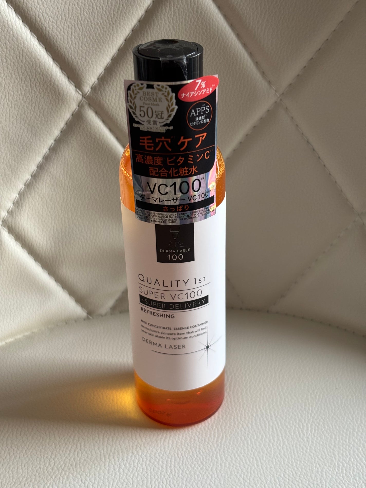ダーマレーザー スーパーVC100ローション(さっぱり)/クオリティファースト/化粧水を使ったクチコミ(1枚目)