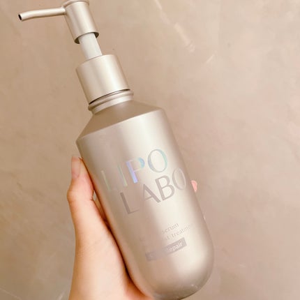リポ ラボ ケラチンセラム ジェルモイスト シャンプー /トリートメントスリークリペア*/LIPO LABO/市販シャンプーを使ったクチコミ(5枚目)