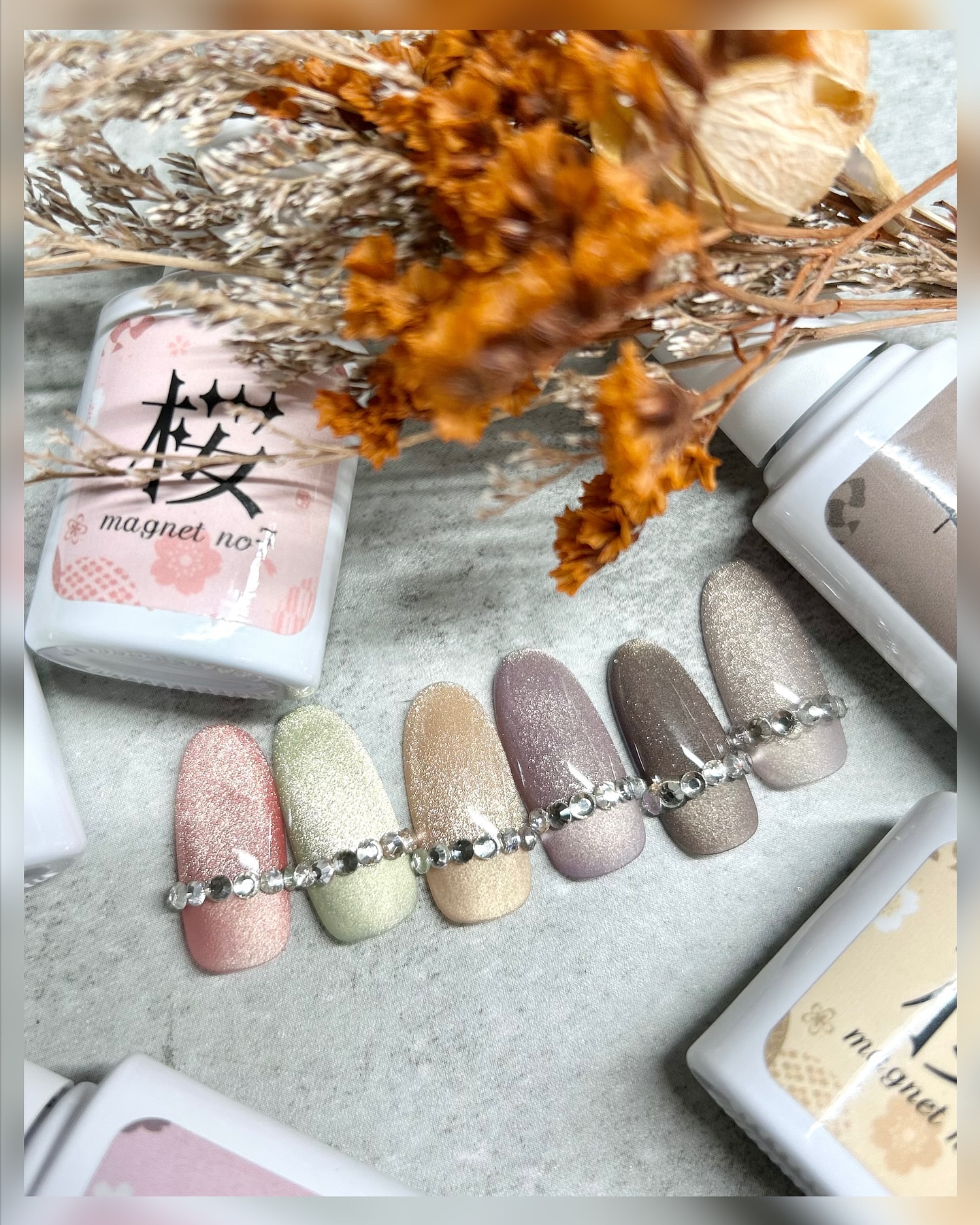 桜マグネット/ネイル工房/ジェルネイルを使ったクチコミ（3枚目）