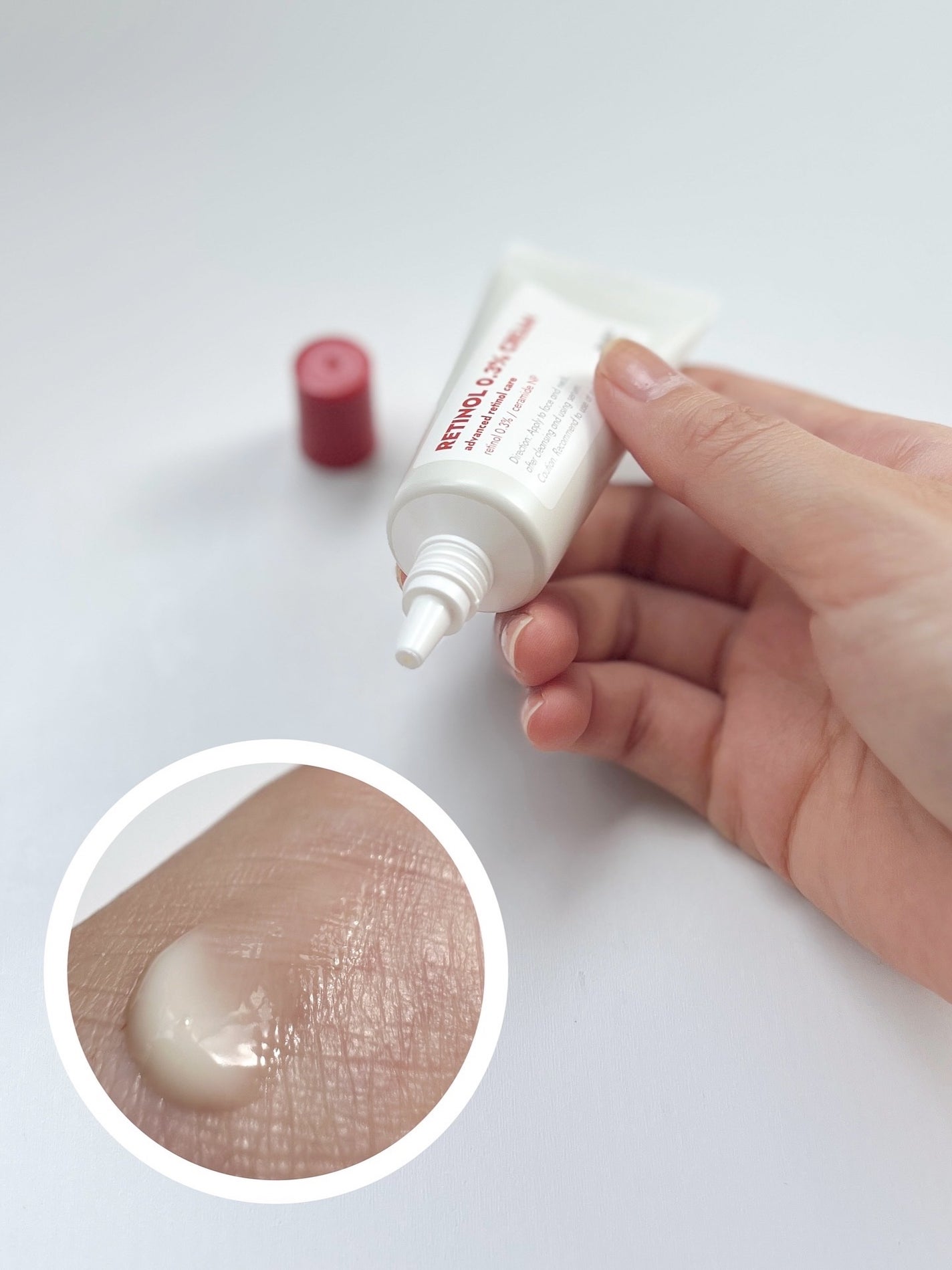 レチノール0.3クリーム/Frankly/フェイスクリームを使ったクチコミ(2枚目)