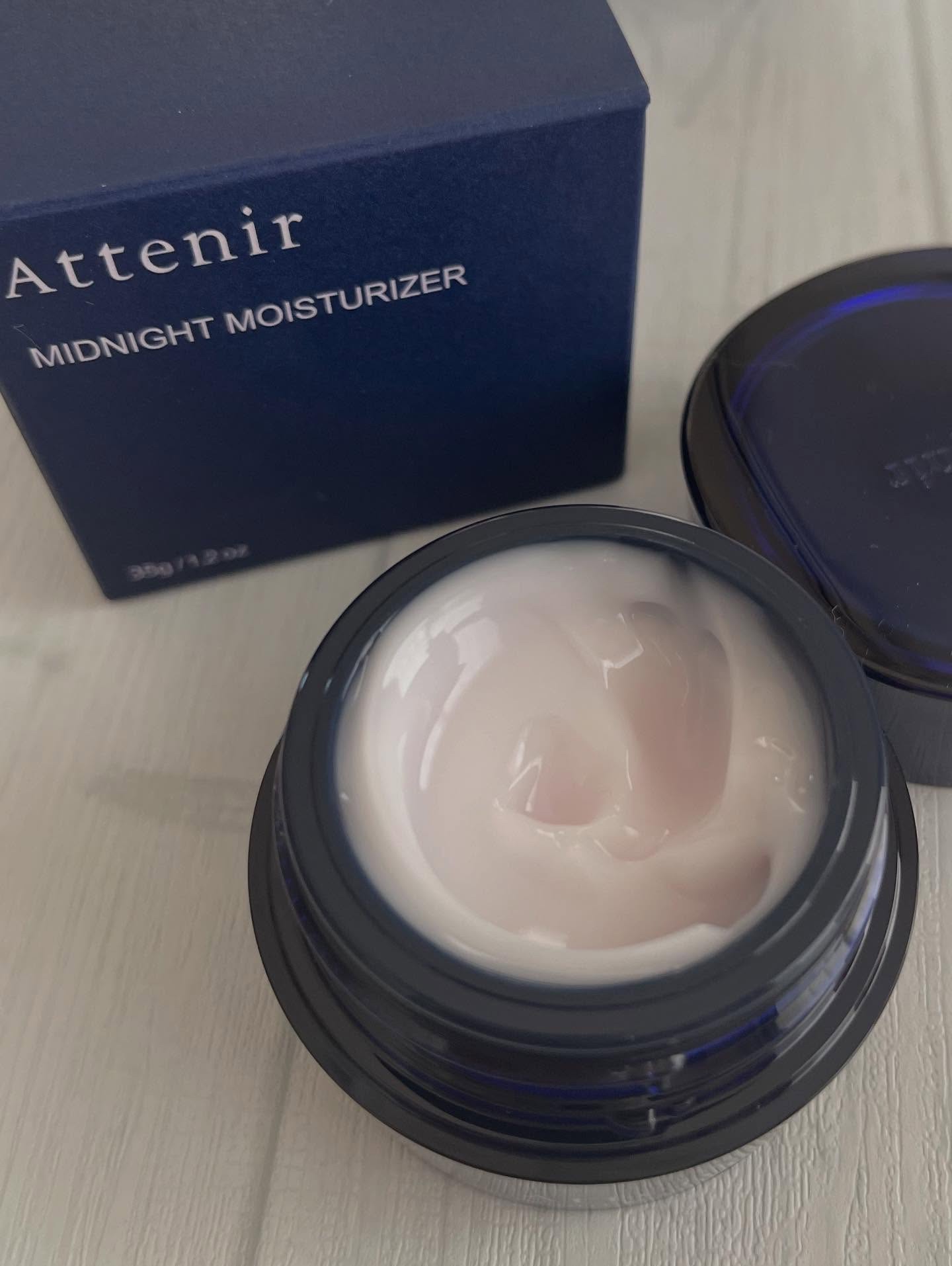 アテニア ミッドナイトモイスチャライザー/アテニア/フェイスクリームを使ったクチコミ（3枚目）