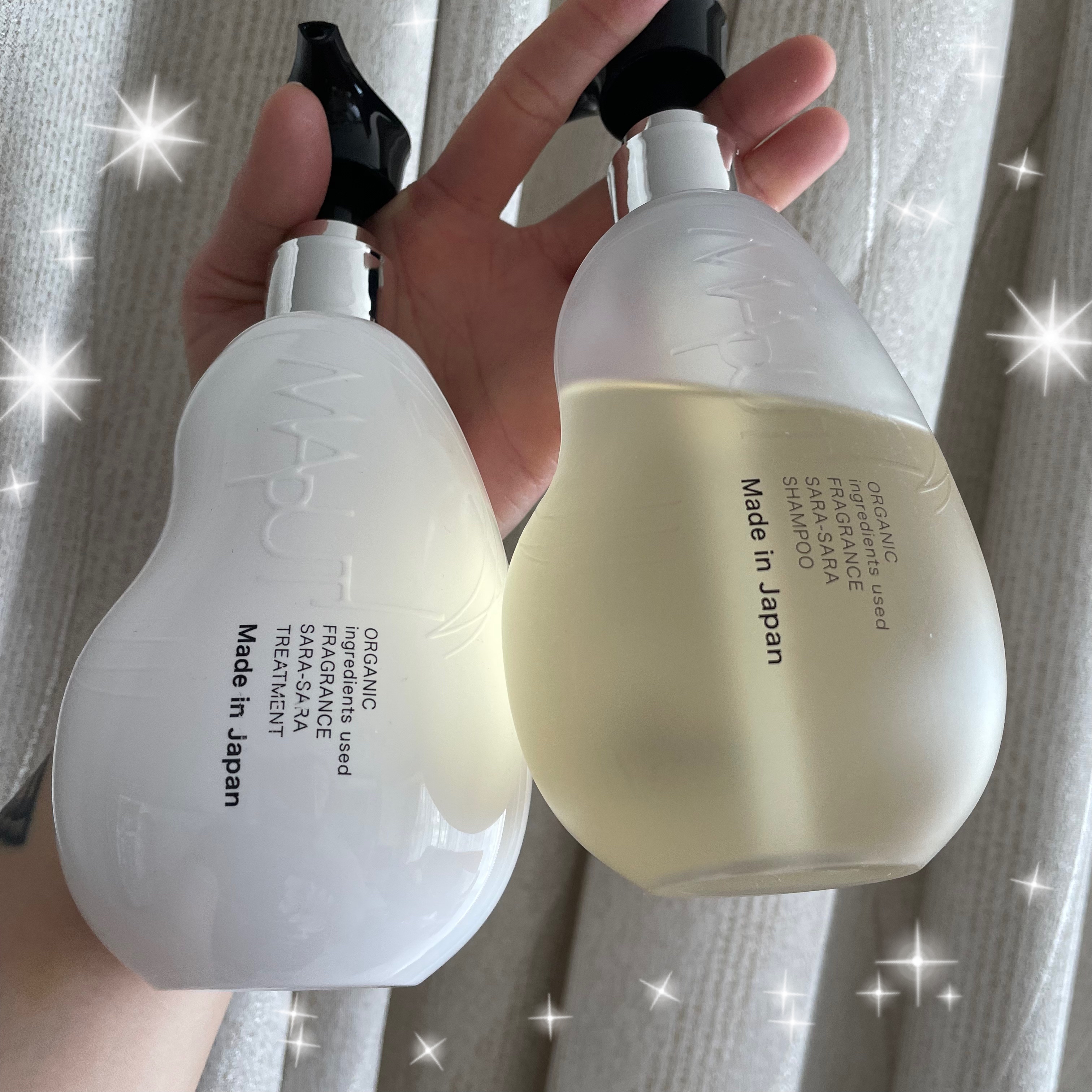 オーガニックフレグランスサラサラシャンプー/トリートメント MAPUTI/MAPUTI/シャンプー・コンディショナーを使ったクチコミ（1枚目）