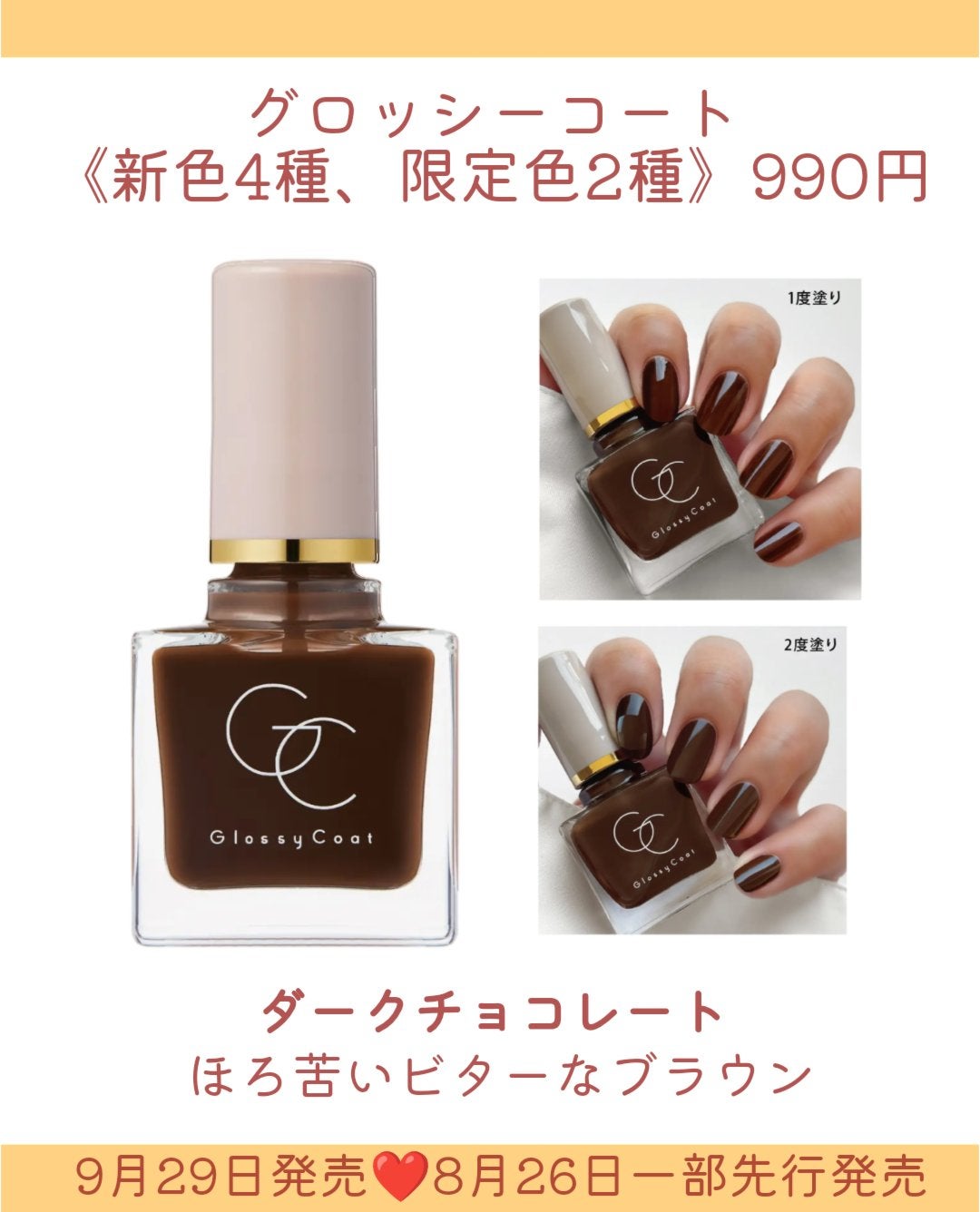 グロッシーコート/スキューズミー/オールインワンネイルを使ったクチコミ(5枚目)