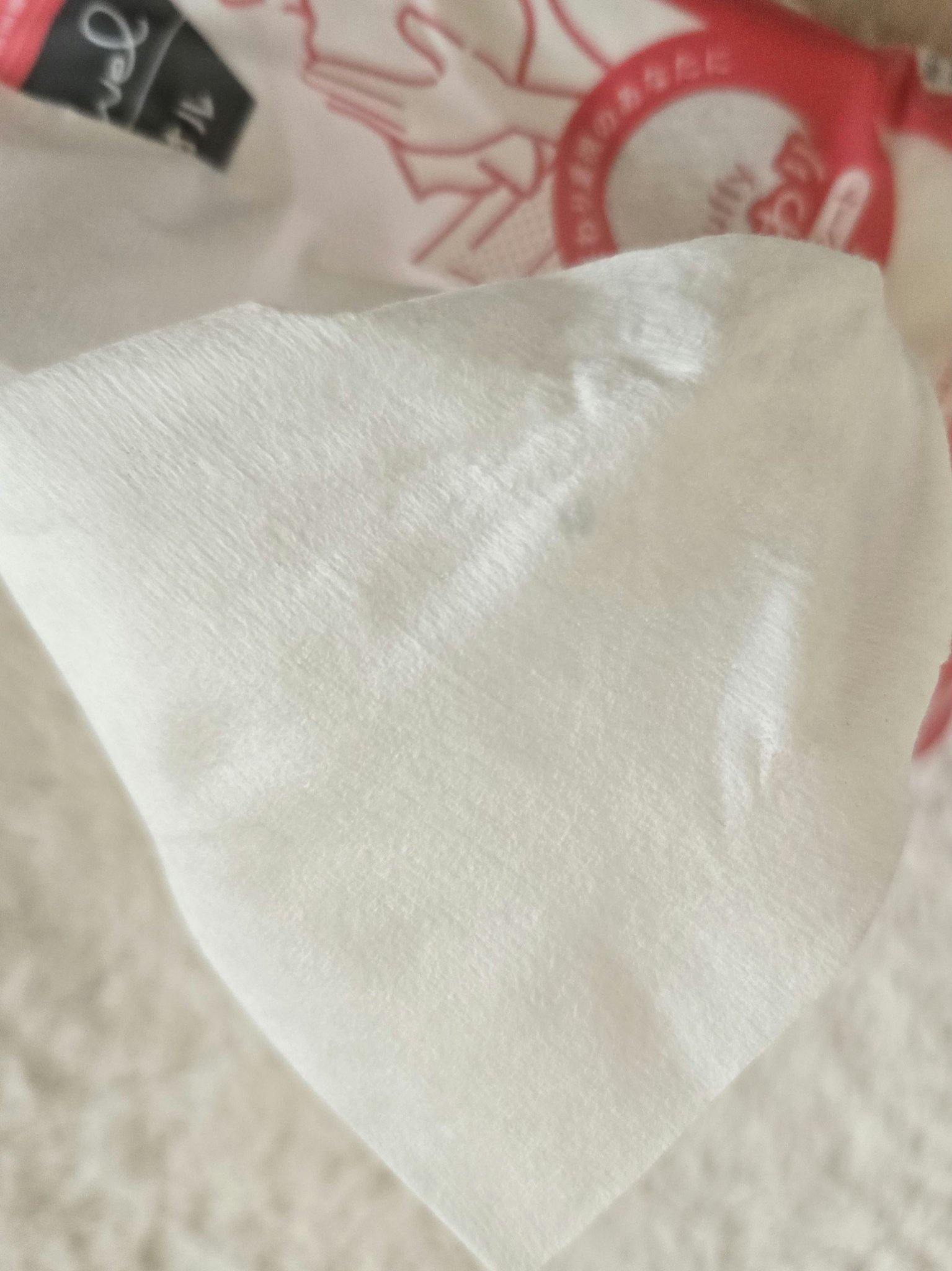 うふっとスウヨタオル ふんわり 100枚/コットン・ラボ/コットンを使ったクチコミ（3枚目）