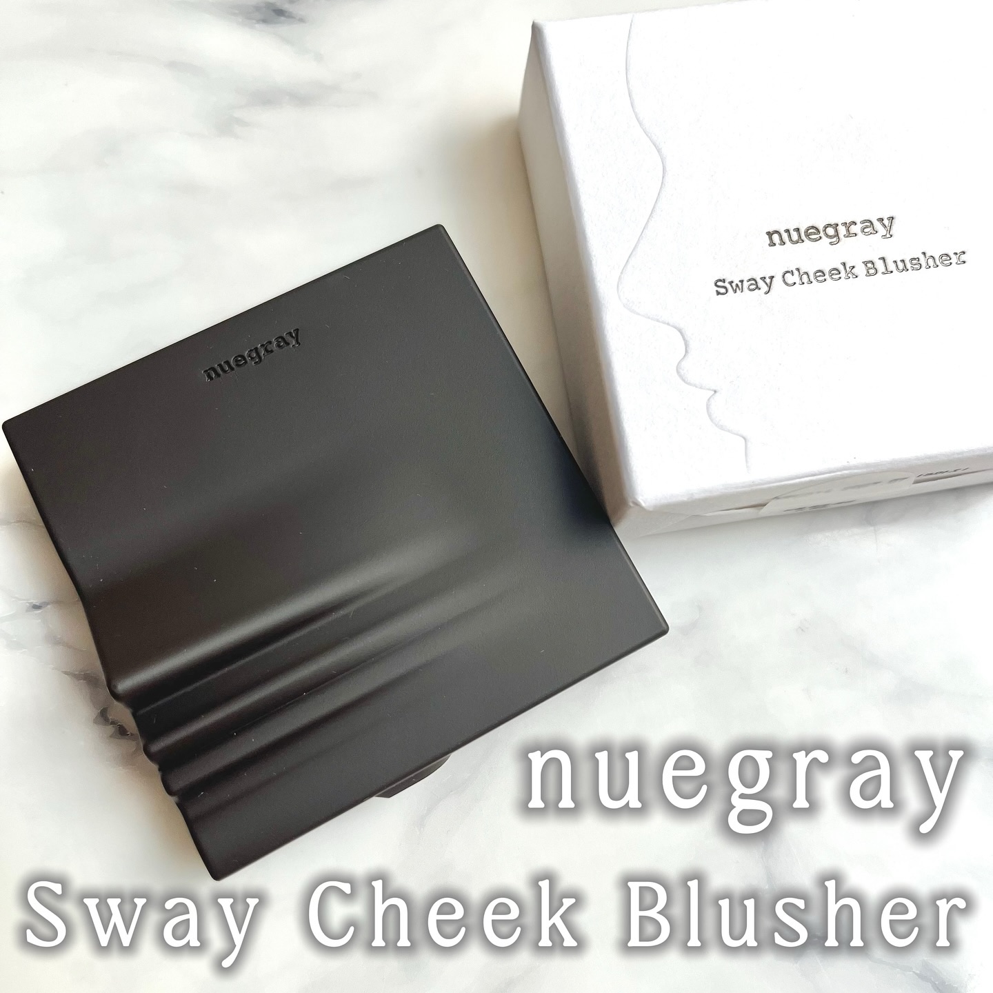 スウェイチークブラッシャー/nuegray/ジェル・クリームチークを使ったクチコミ（1枚目）