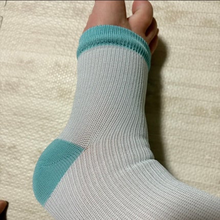 脚を心地よく引き締める着圧ソックス涼感プラス/LYCRA/ボディグッズを使ったクチコミ(3枚目)