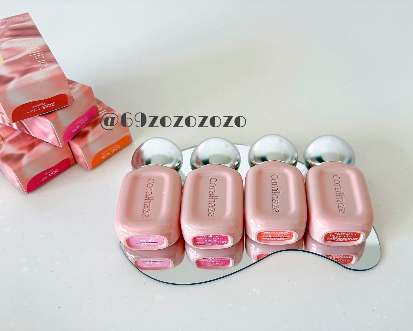 デュー ドロップ ティント/Coralhaze/リップティントを使ったクチコミ(5枚目)