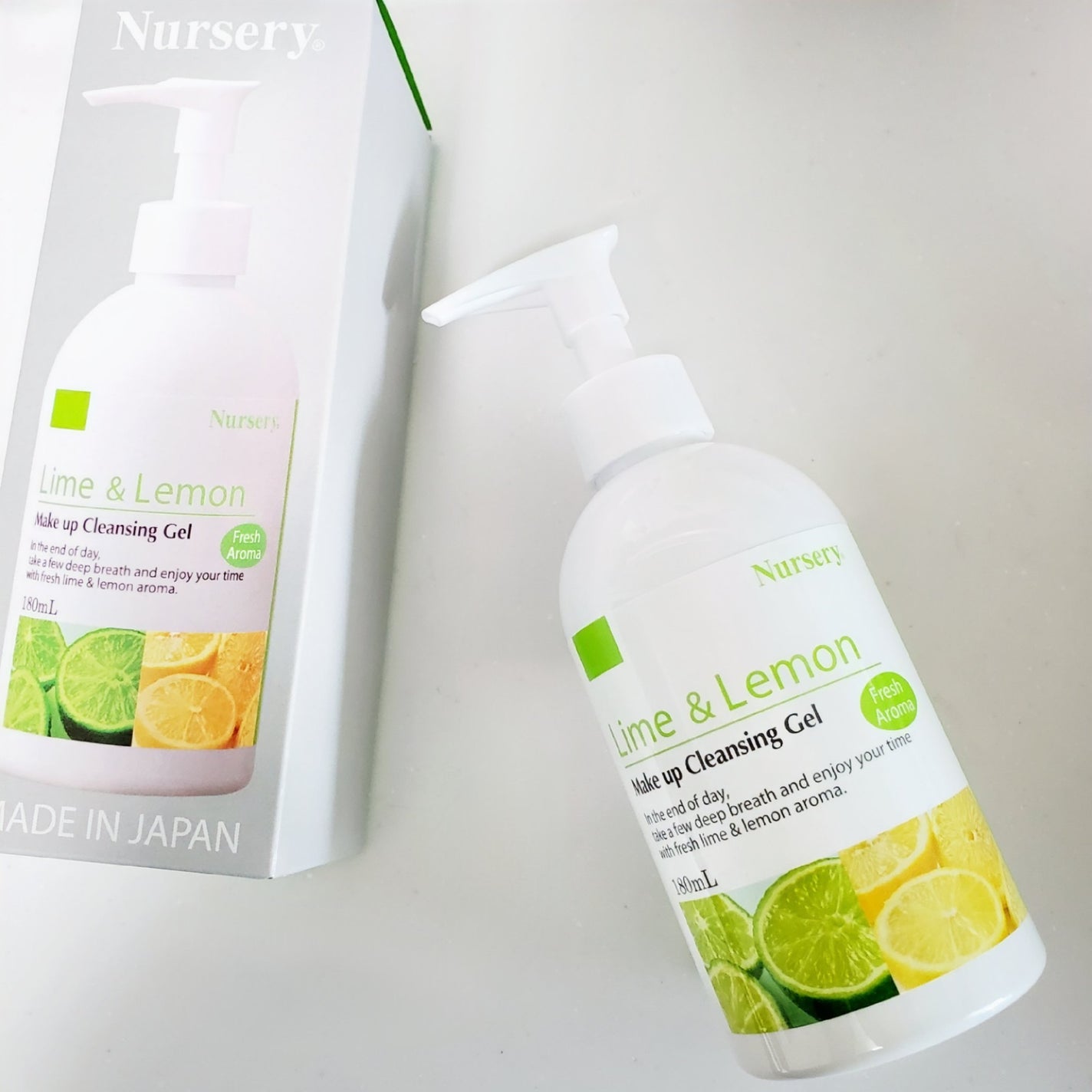Wクレンジングジェルライム&レモン/Nursery(ナーセリー)/クレンジングジェルを使ったクチコミ(1枚目)