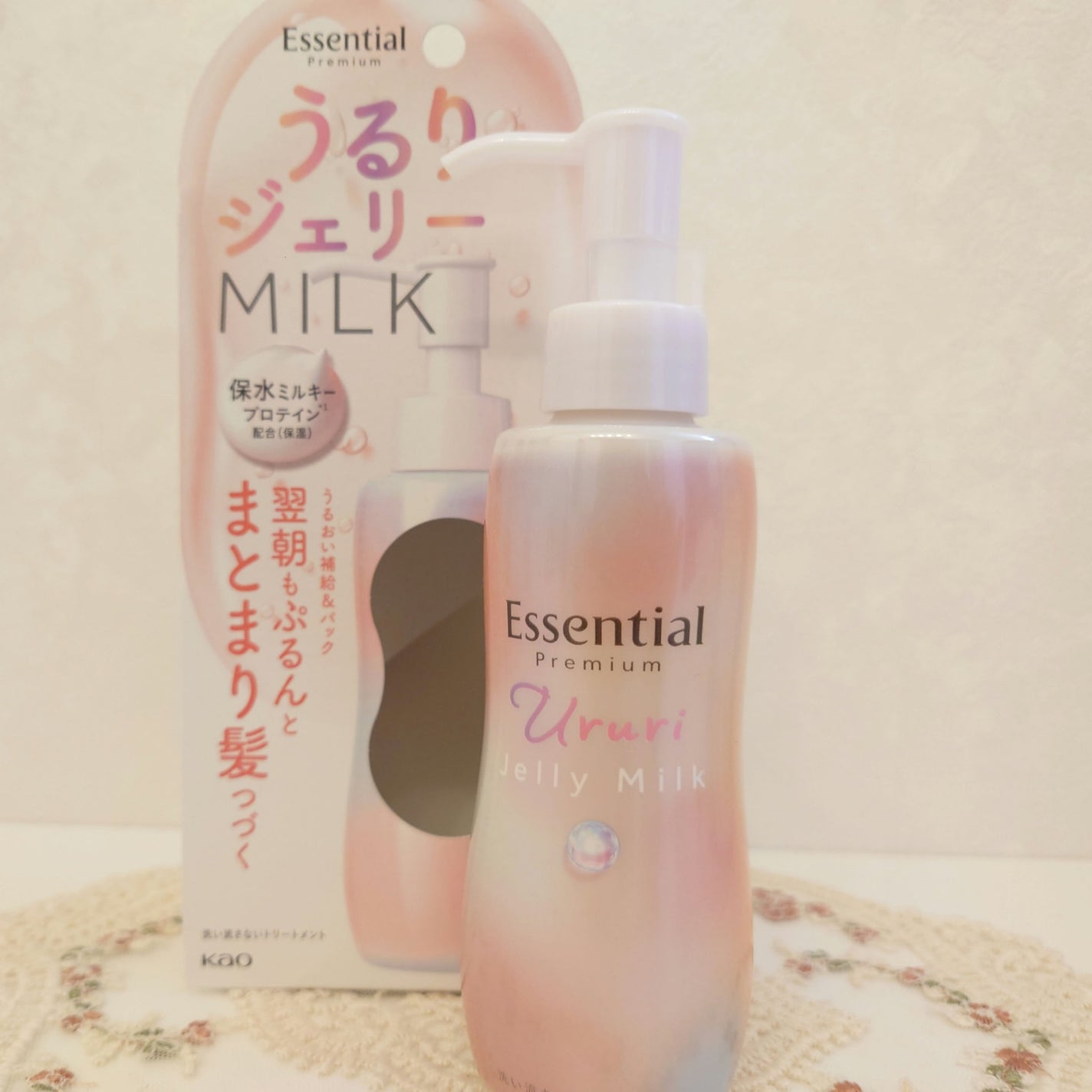 エッセンシャル プレミアム うるりジェリーミルク/エッセンシャル/ヘアミルクを使ったクチコミ(1枚目)