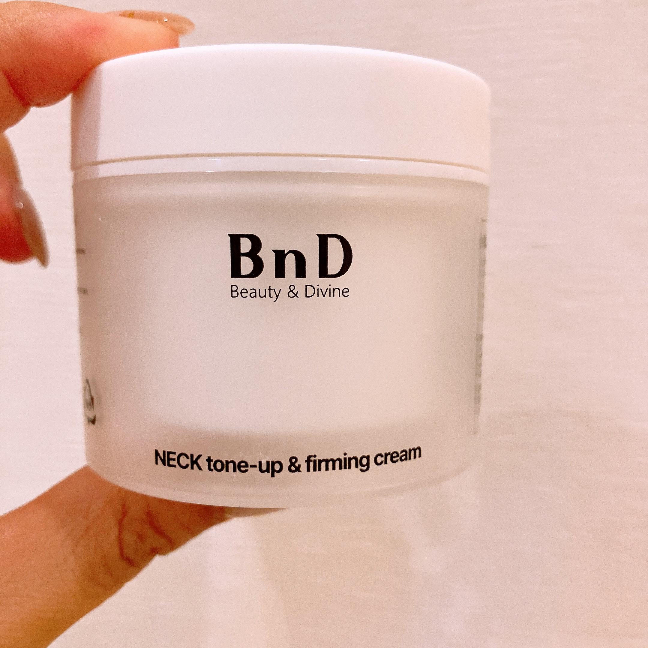 BnD ネックアイロン トーンアップ クリーム/BnD/ネック・デコルテケアを使ったクチコミ（1枚目）