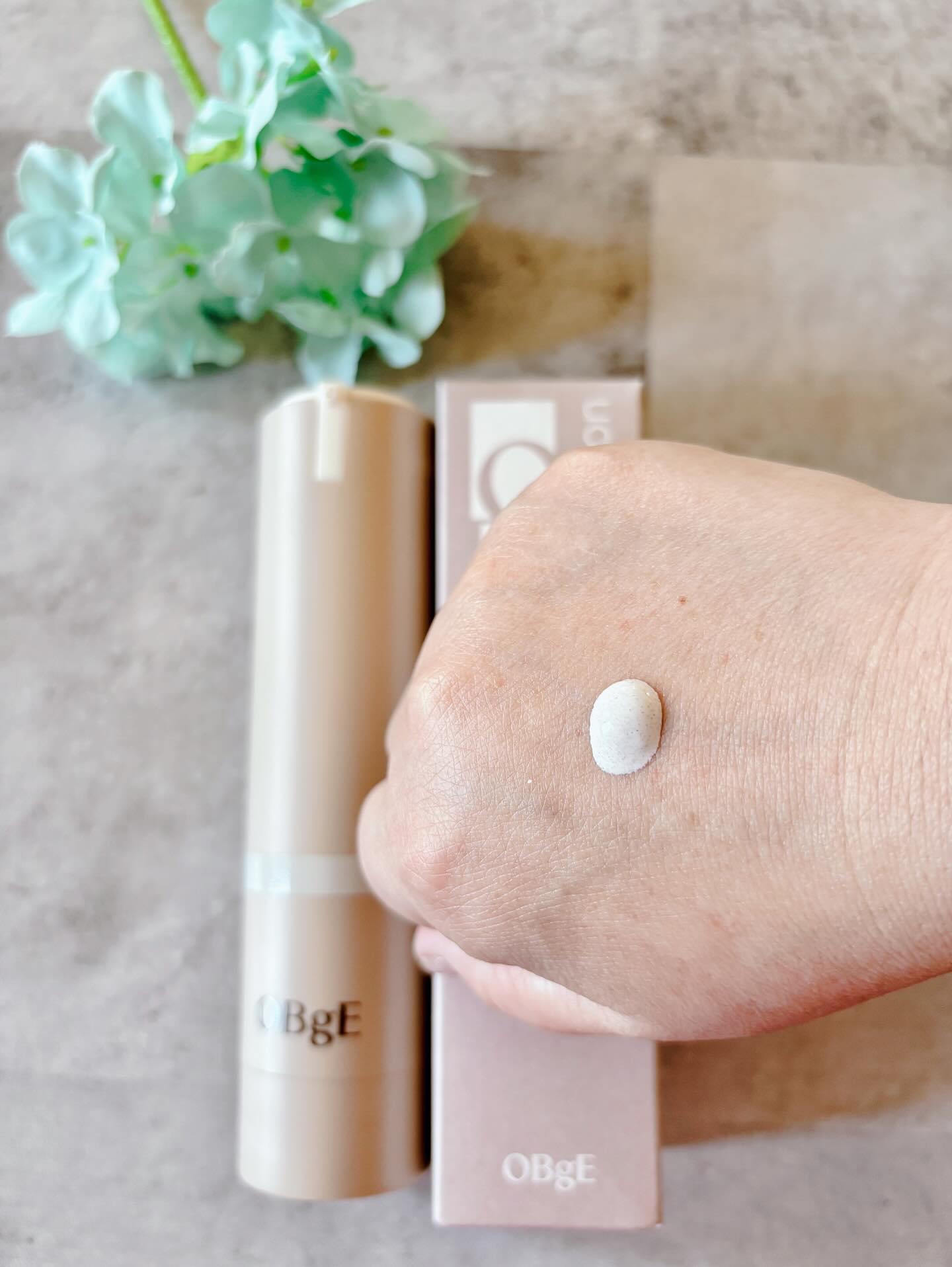 ナチュラルカバーローション/オブジェ/日焼け止めクリームを使ったクチコミ（3枚目）