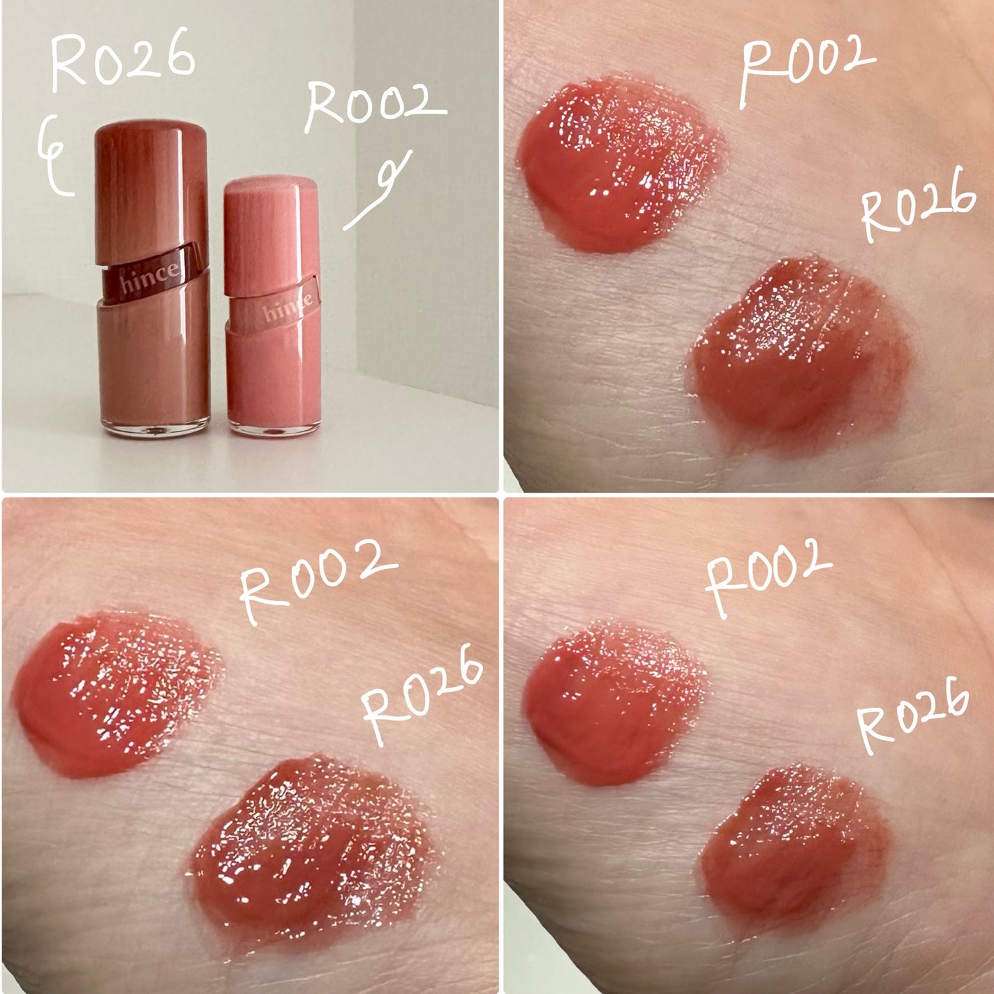 ロウグロウジェルティント/hince/リップティントを使ったクチコミ(4枚目)