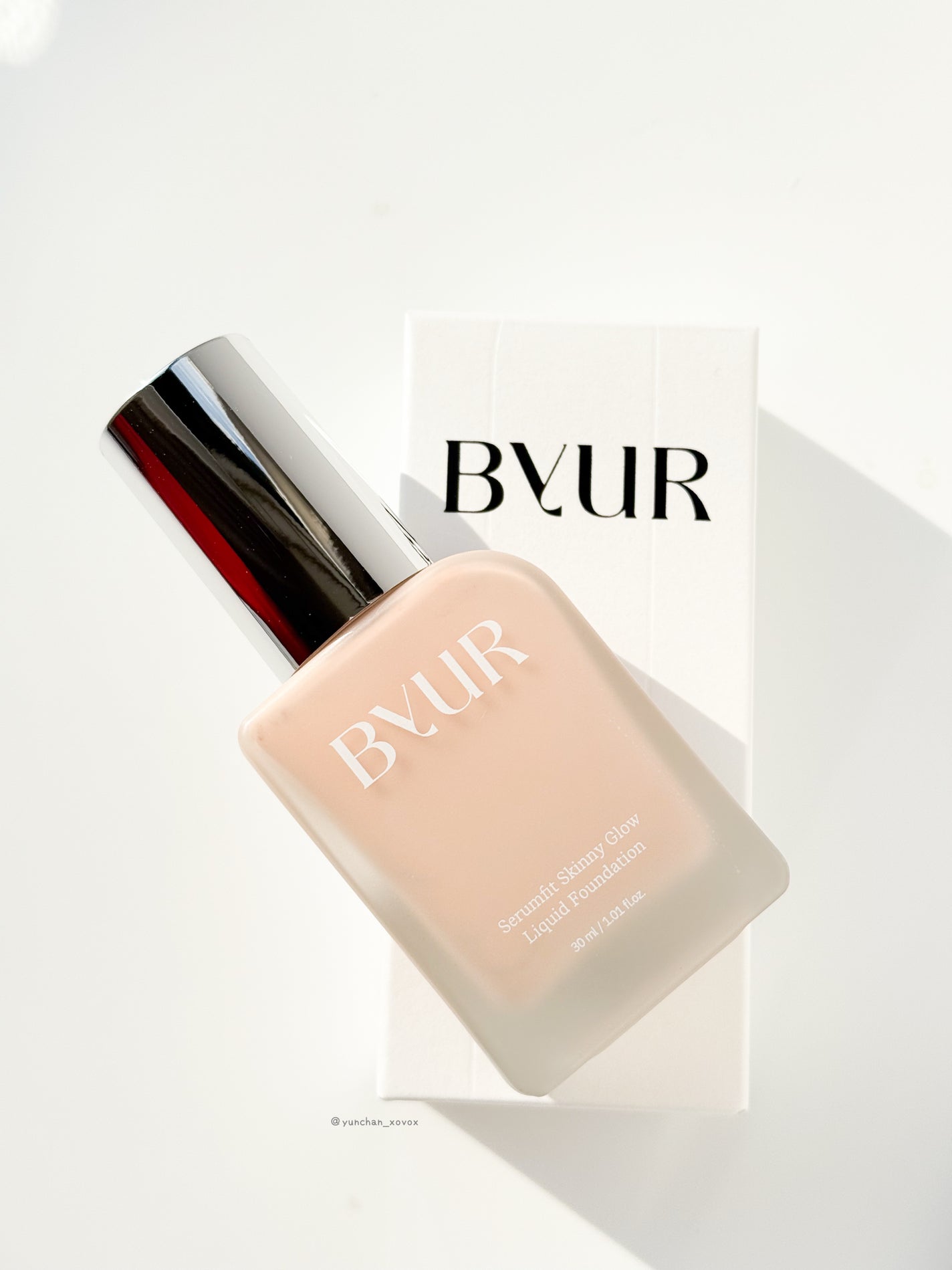 セラムフィット スキニー グローリキッドファンデーション/ByUR/リキッドファンデーションを使ったクチコミ(9枚目)