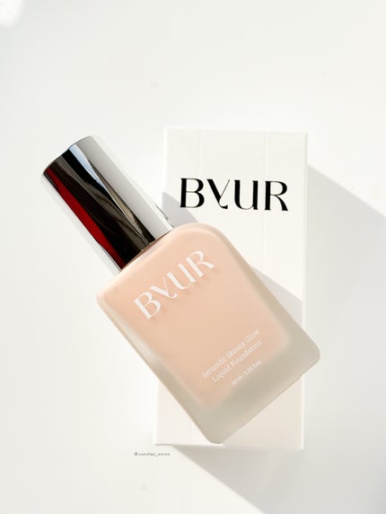 セラムフィット スキニー グローリキッドファンデーション/ByUR/リキッドファンデーションを使ったクチコミ(9枚目)