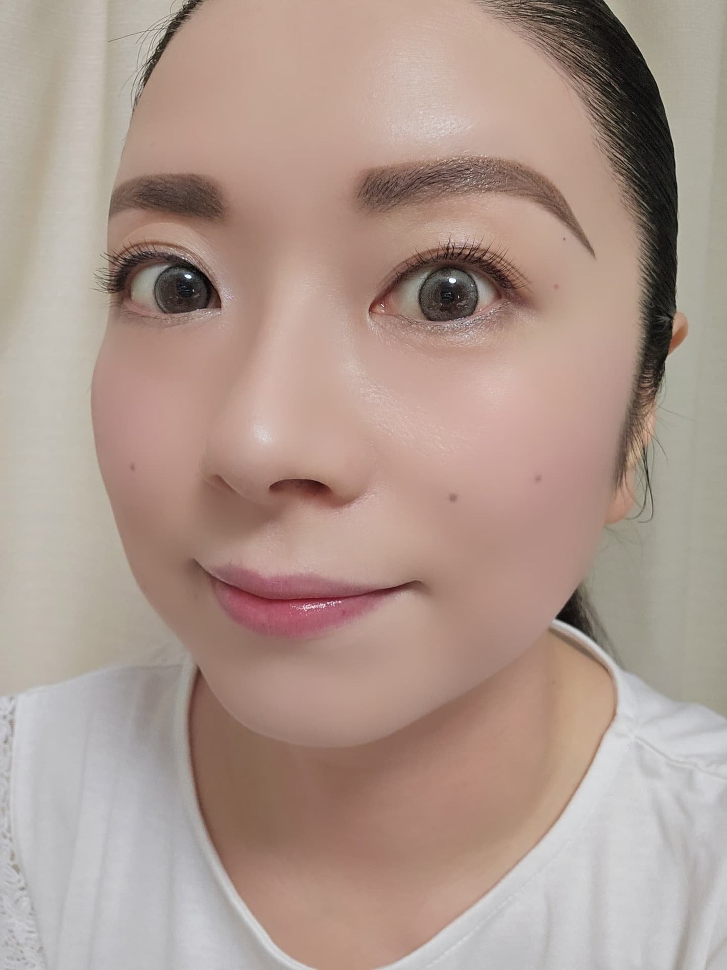 エンジェルアイズツーウィークUVM/Angel Eyes/カラーコンタクトレンズを使ったクチコミ(4枚目)