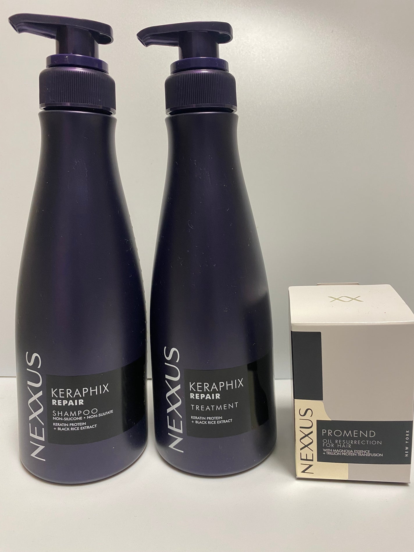 ケラフィックスリペア シャンプー・トリートメント/NEXXUS(ネクサス)/市販シャンプーを使ったクチコミ(1枚目)