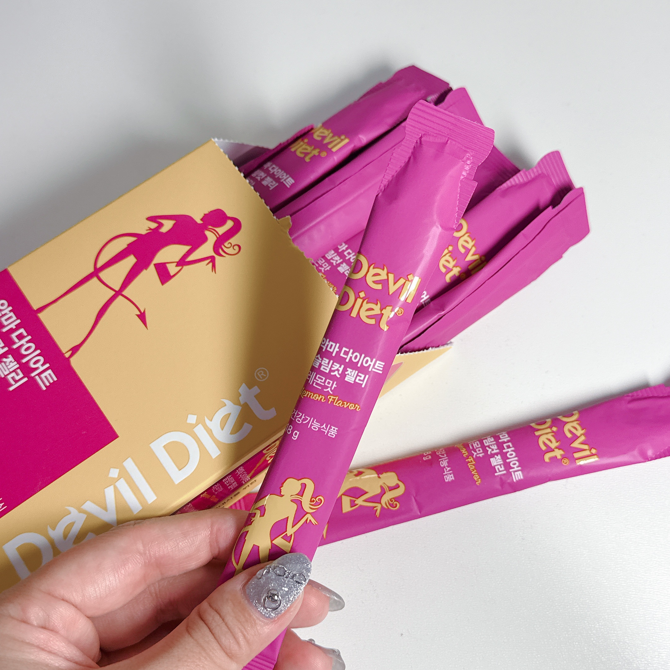 悪魔ダイエット スリムカットゼリー/ファームスビル/ゼリー飲料を使ったクチコミ（1枚目）