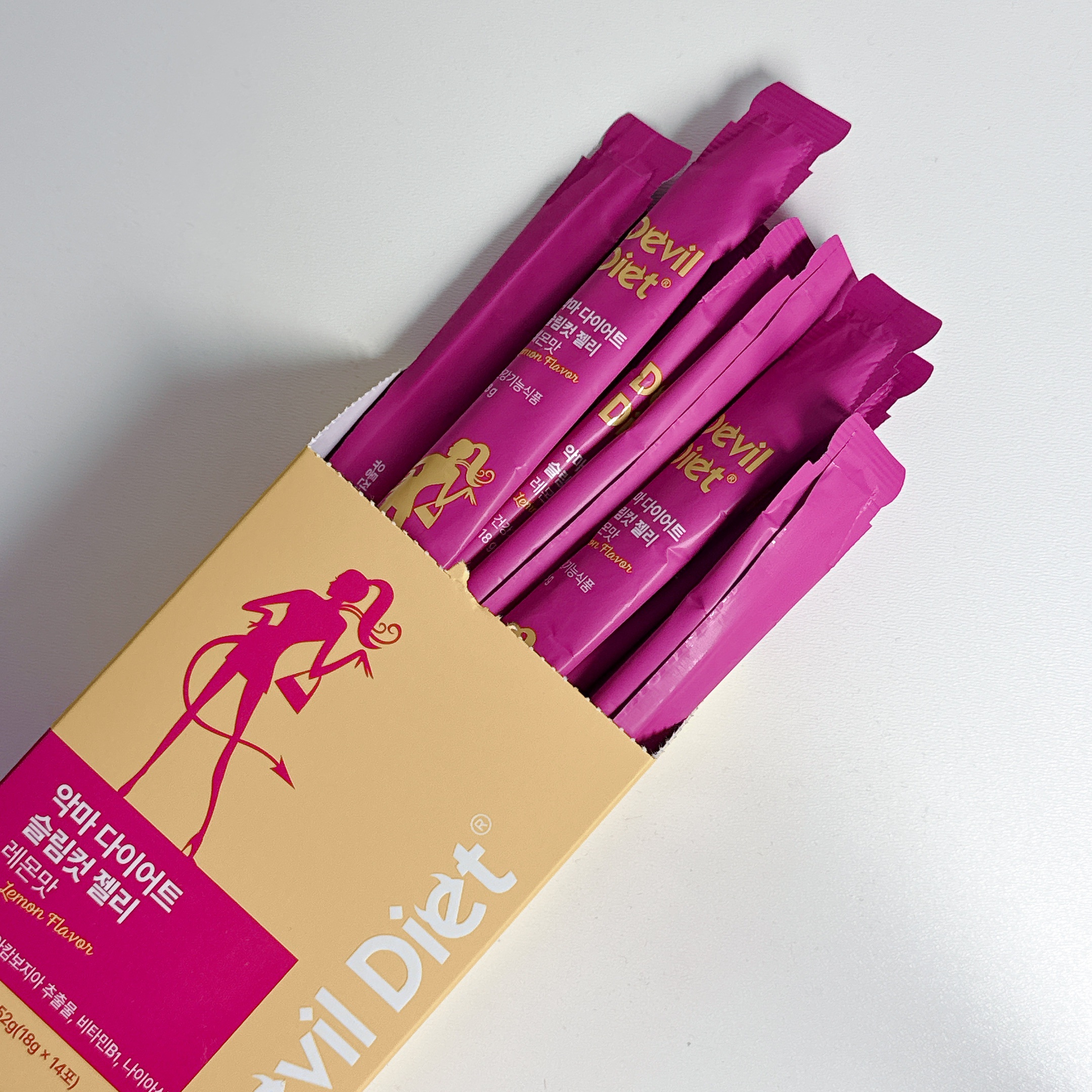 悪魔ダイエット スリムカットゼリー/ファームスビル/ゼリー飲料を使ったクチコミ（2枚目）