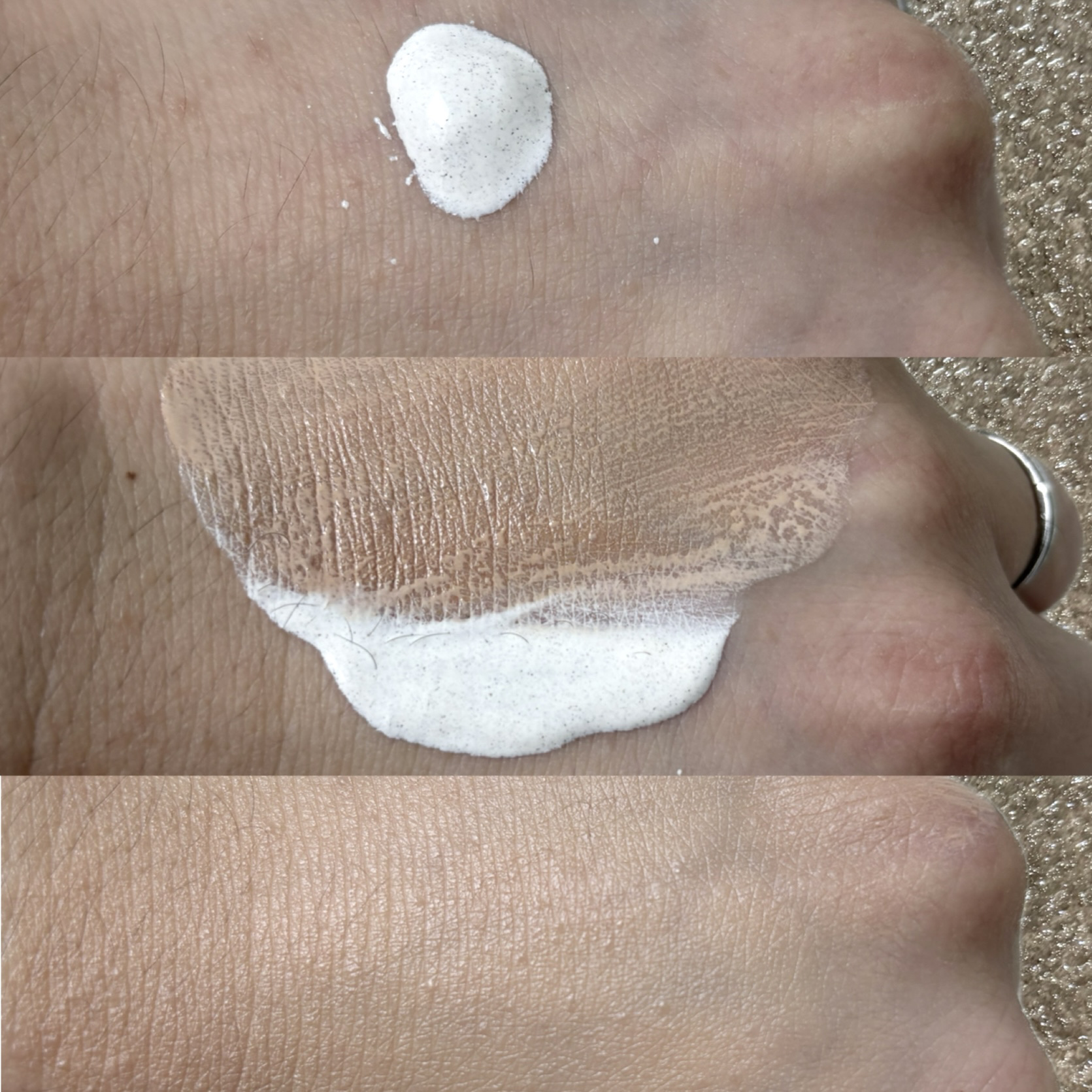 ナチュラルカバーローション/オブジェ/日焼け止めクリームを使ったクチコミ（3枚目）