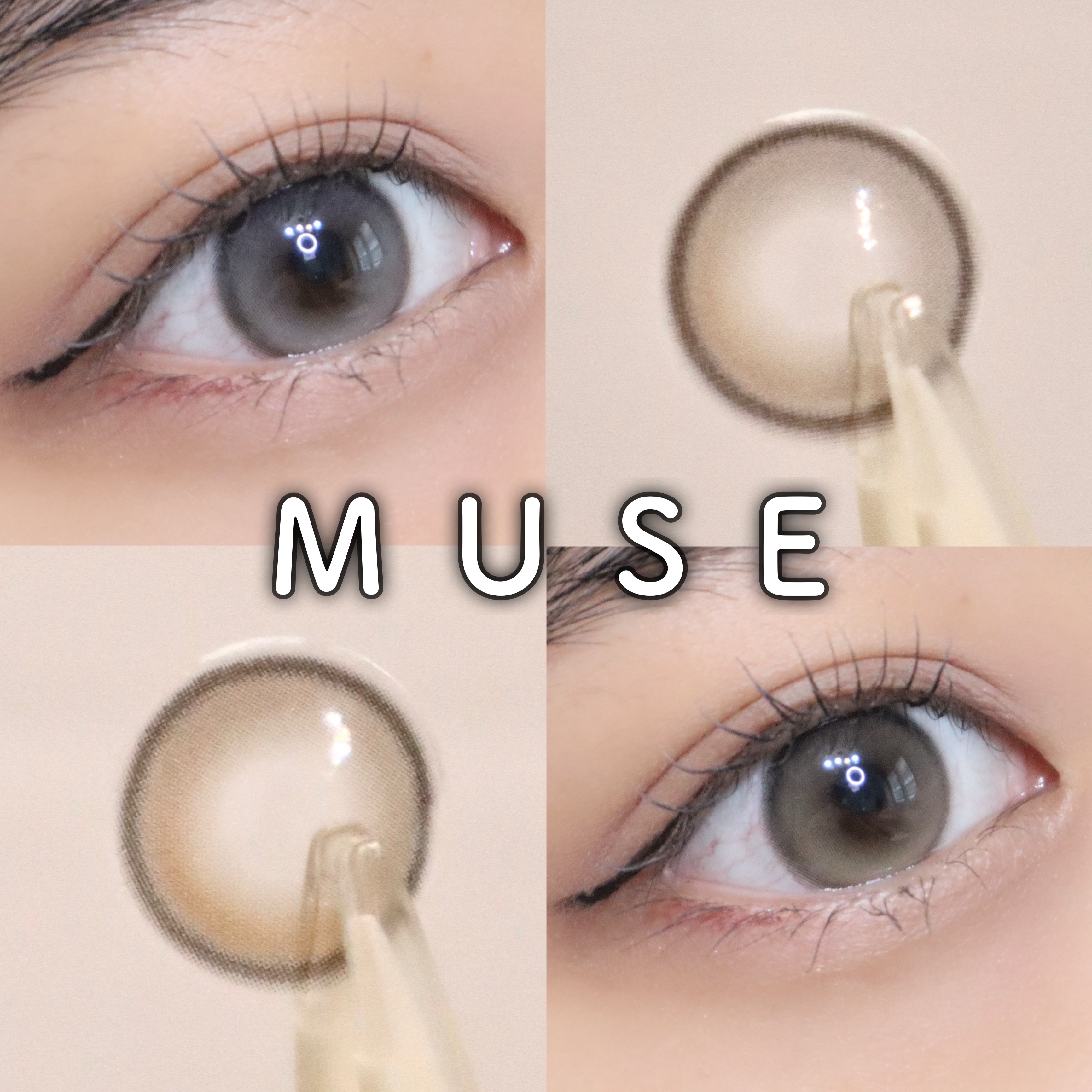 MUSE 1month/OLENS/１ヶ月（１MONTH）カラコンを使ったクチコミ（1枚目）